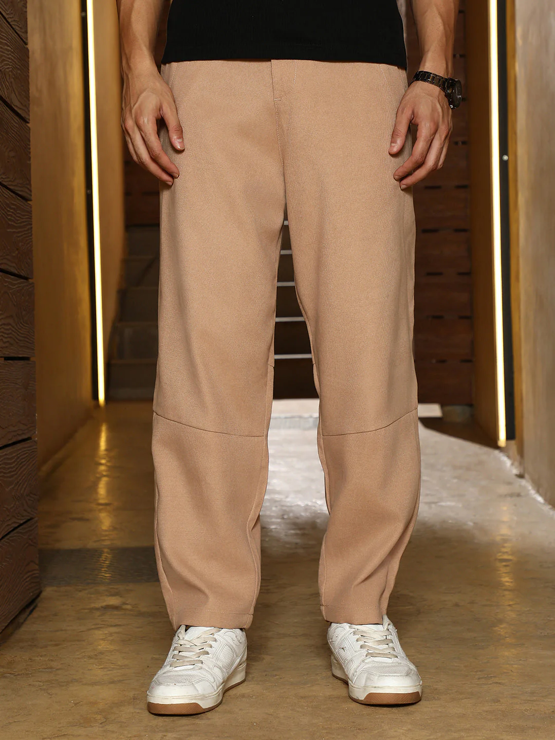 Known Twill-Panelled Chino Trousers - Image 2