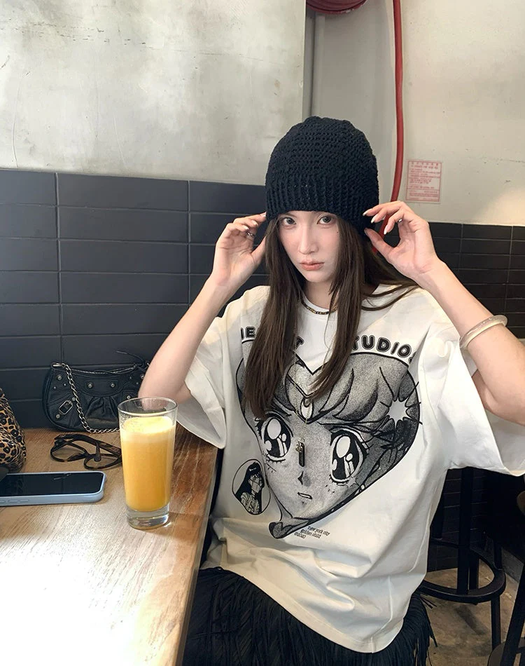 Kozu Y2K Anime Loose T-Shirt - Image 6