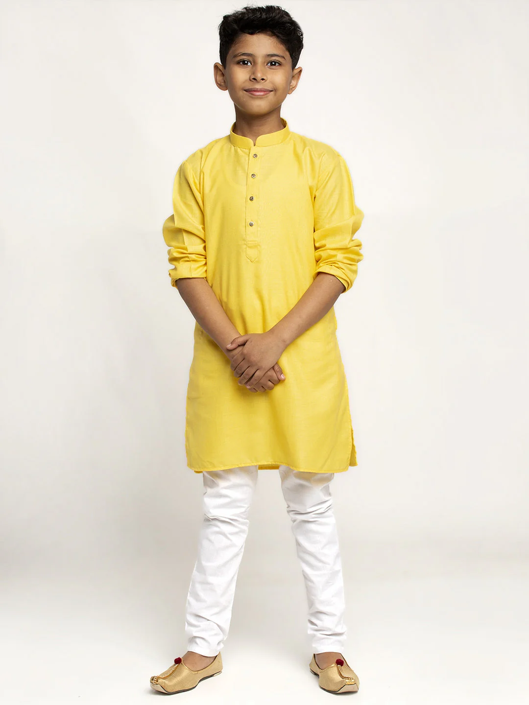 KRAFT INDIA Boy's Cotton Kurta Pyjama - Image 159