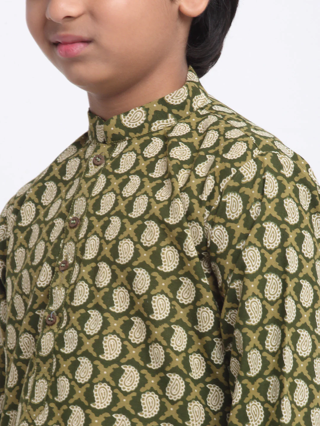 KRAFT INDIA Boy's Cotton Printed Kurta Pyjama Set - Image 22