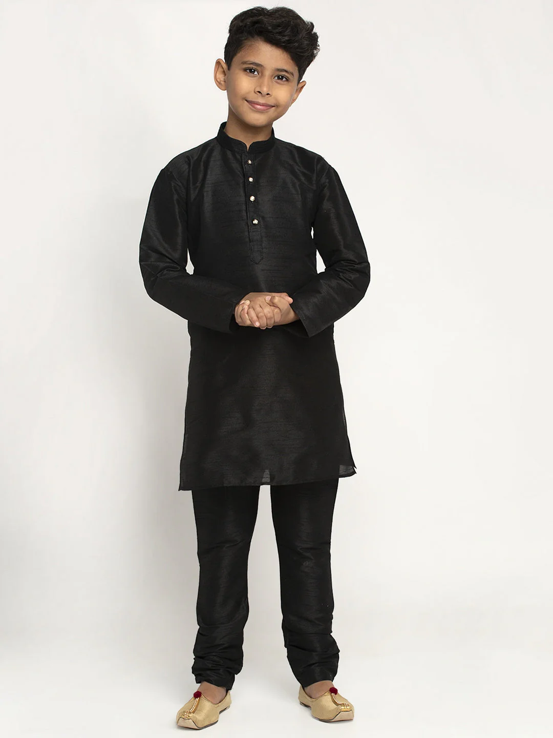KRAFT INDIA Boy's Silk Kurta Churidar - Image 134