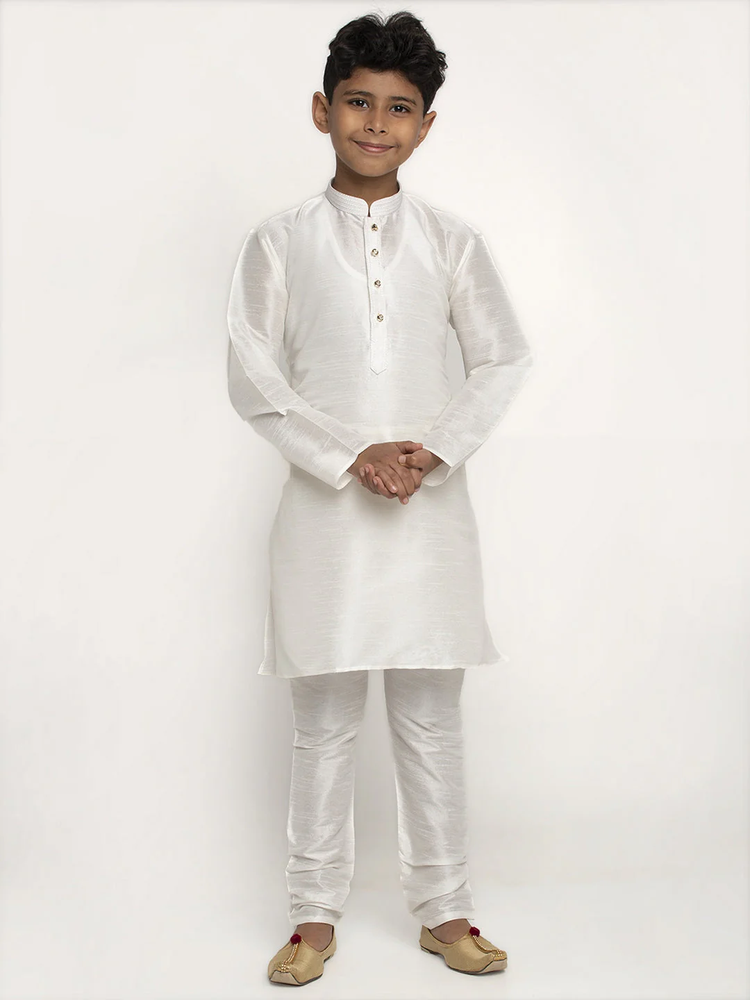 KRAFT INDIA Boy's Silk Kurta Churidar - Image 145