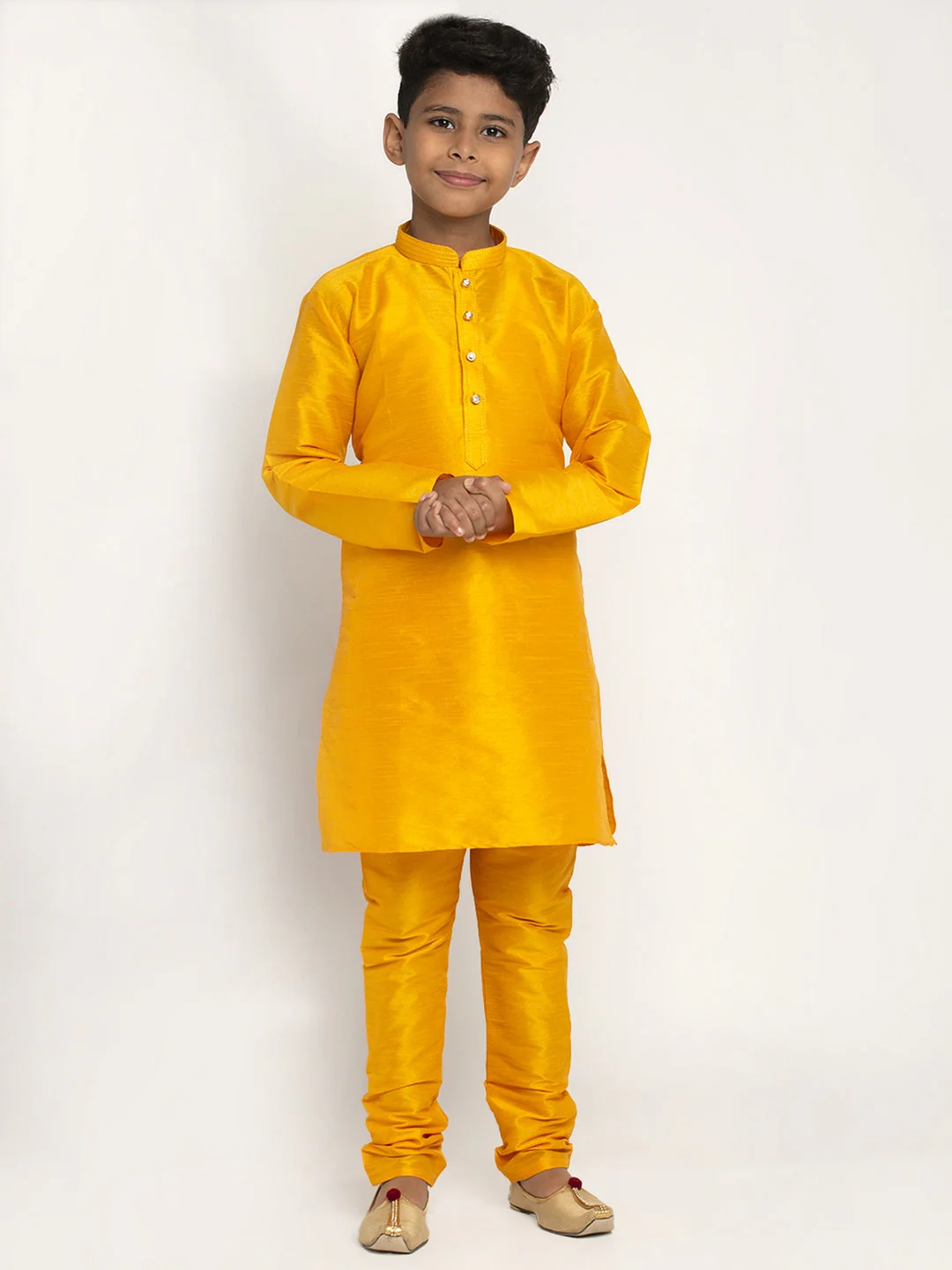 KRAFT INDIA Boy's Silk Kurta Churidar - Image 160