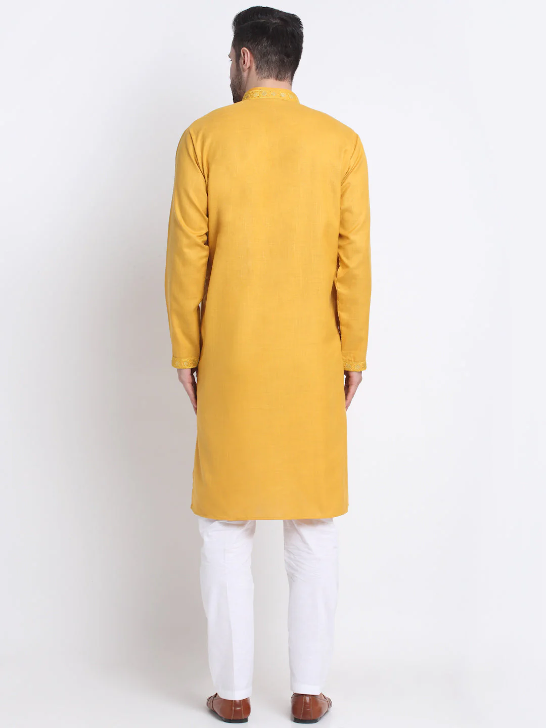 Kraft India Men Cotton Sequence Kurta Only - Image 26