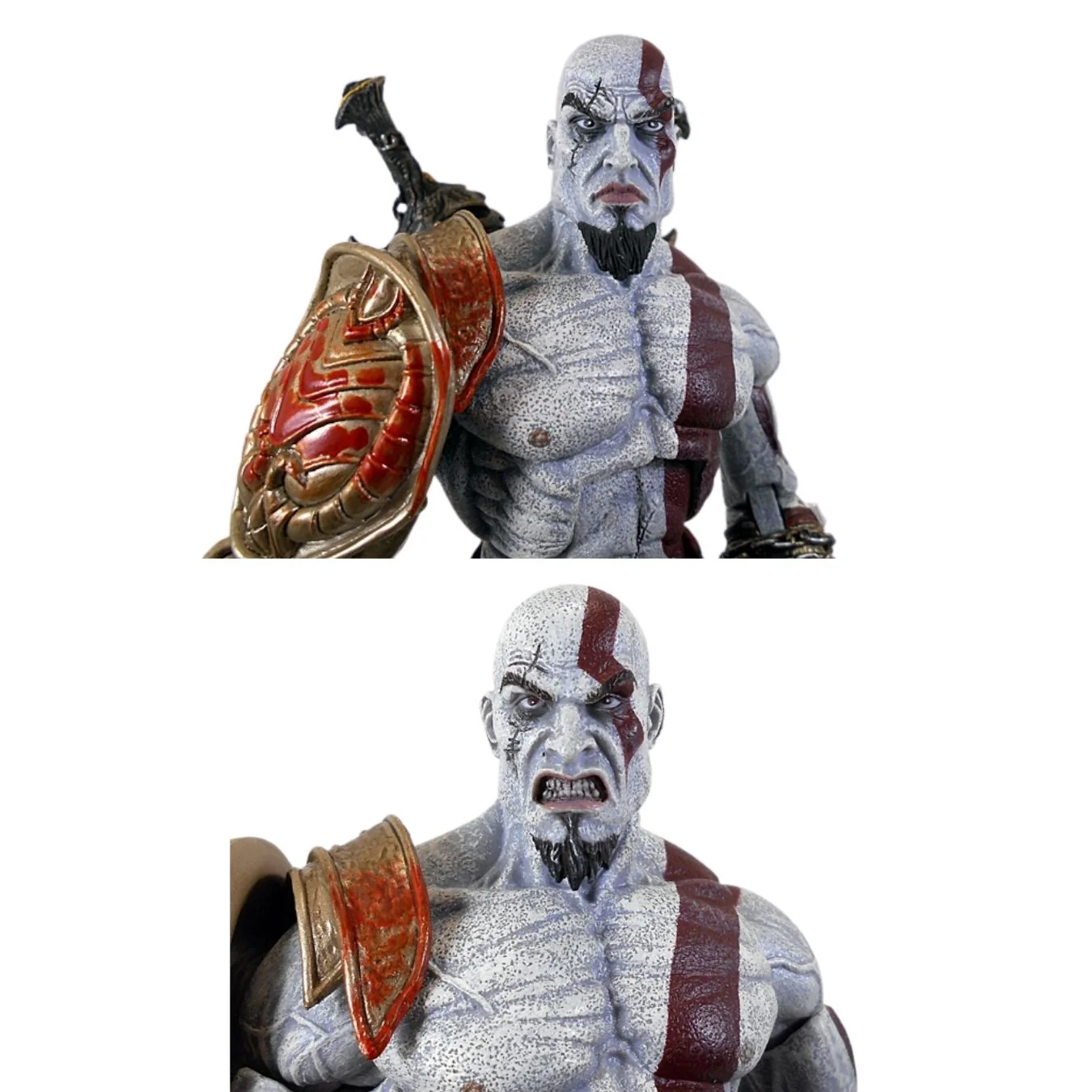 Kratos - Ghost of Sparta (20 cm) | Poseable Figure with replaceable accessories | Brand - Neca - Image 4