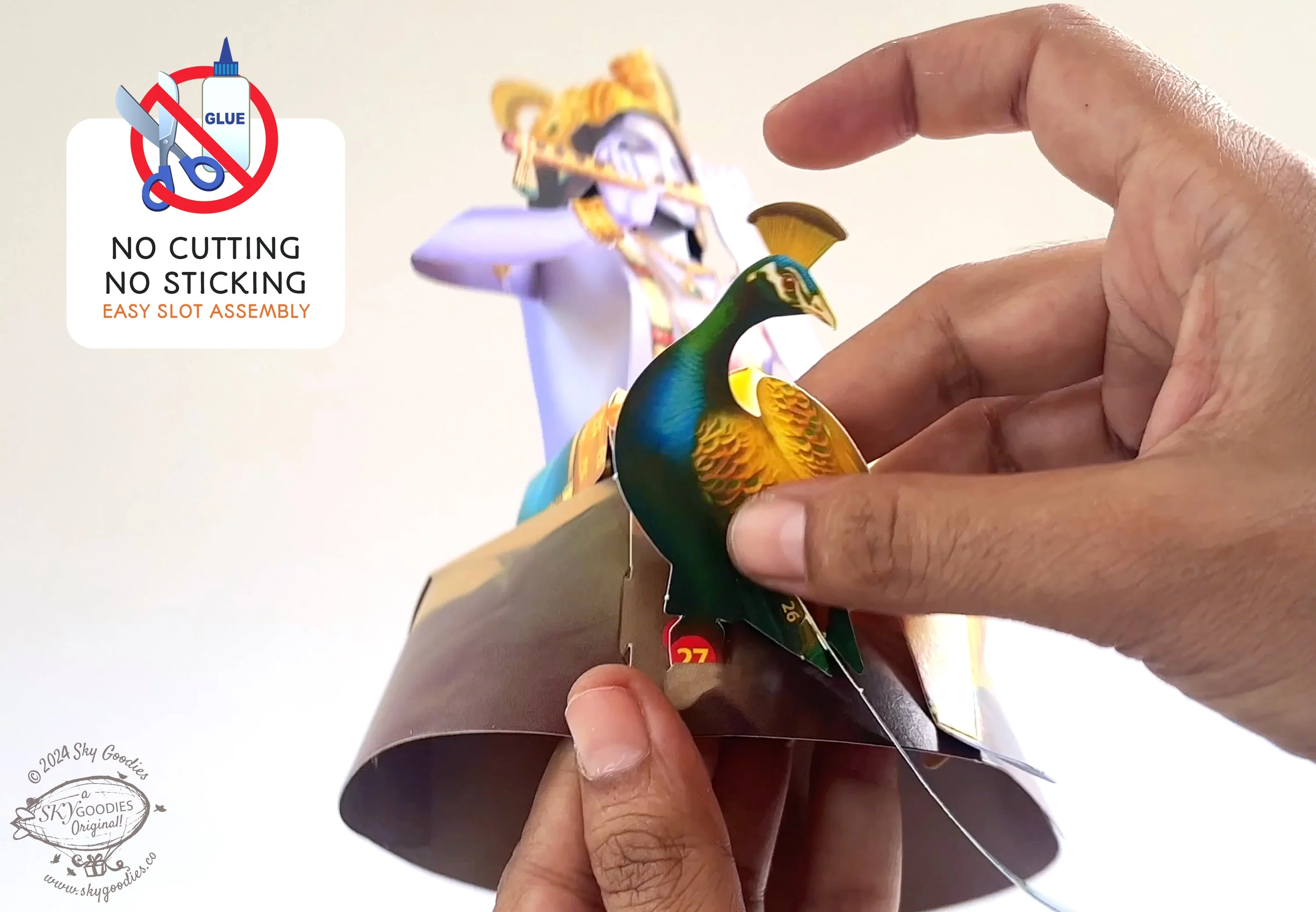 Krishna DIY Paper Craft Kit - Image 5