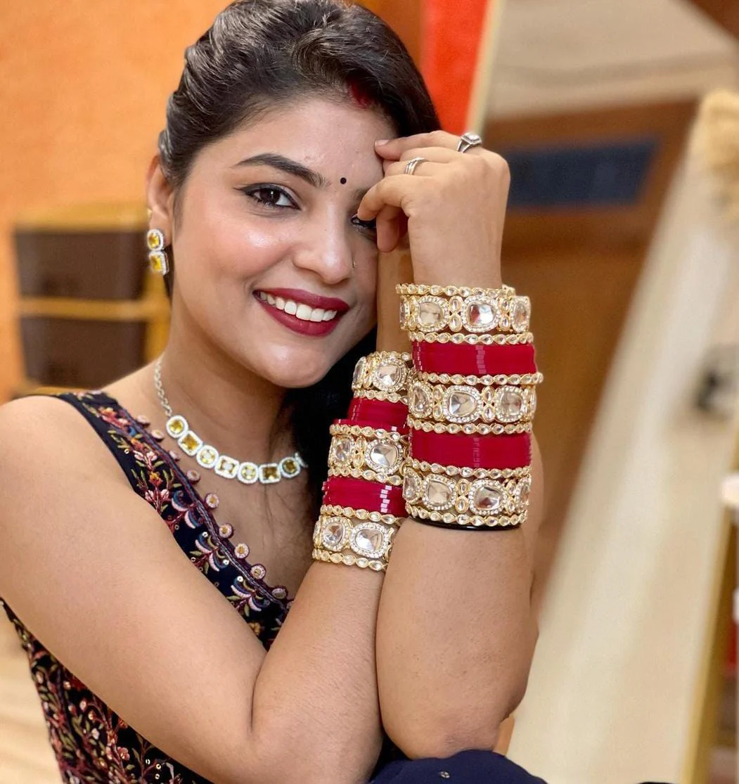 KUNDAN BRIDAL BANGLES - Image 2