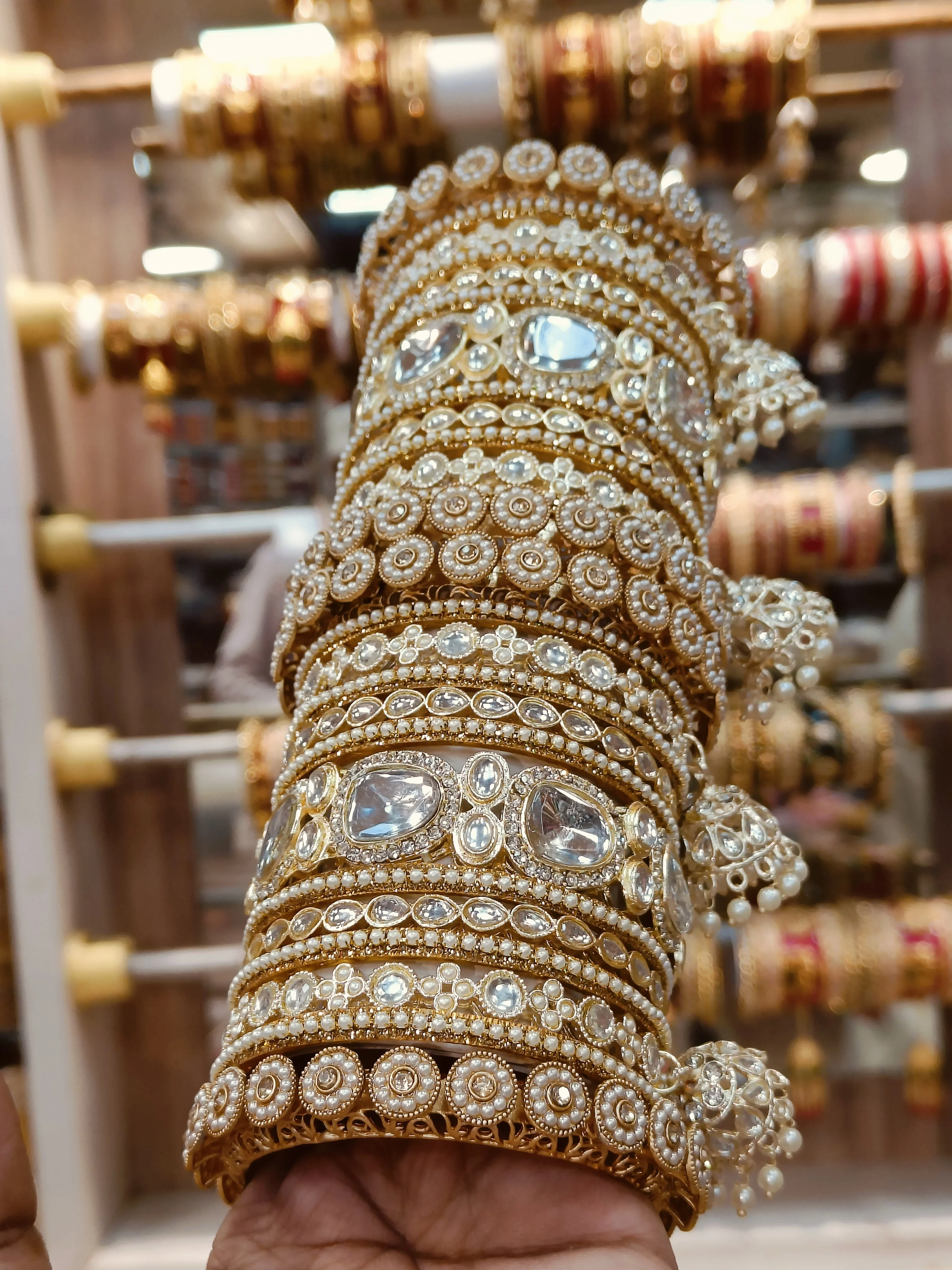 Kundan polki chooda - Image 63