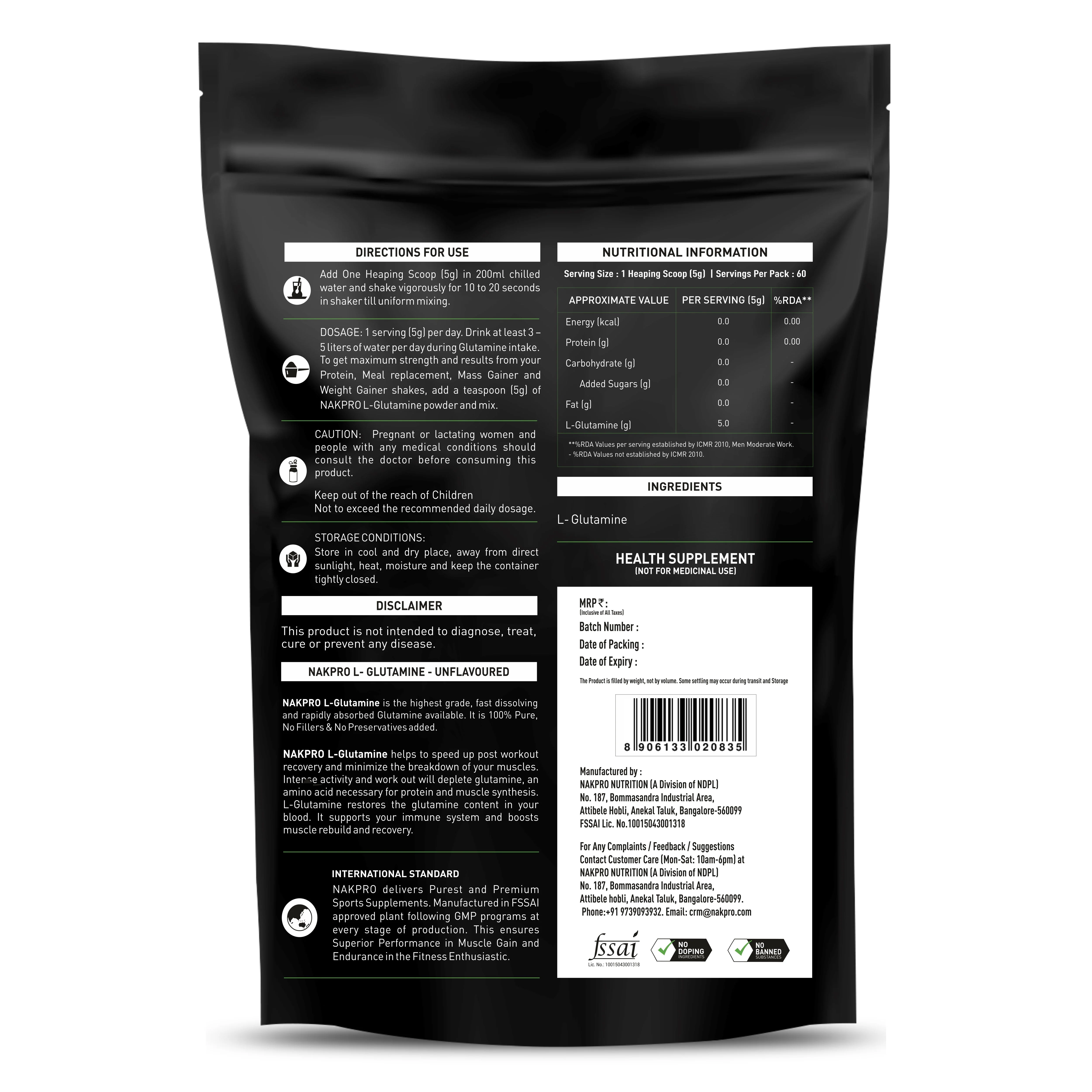 L-Glutamine | Essential Amino Acid - Image 125