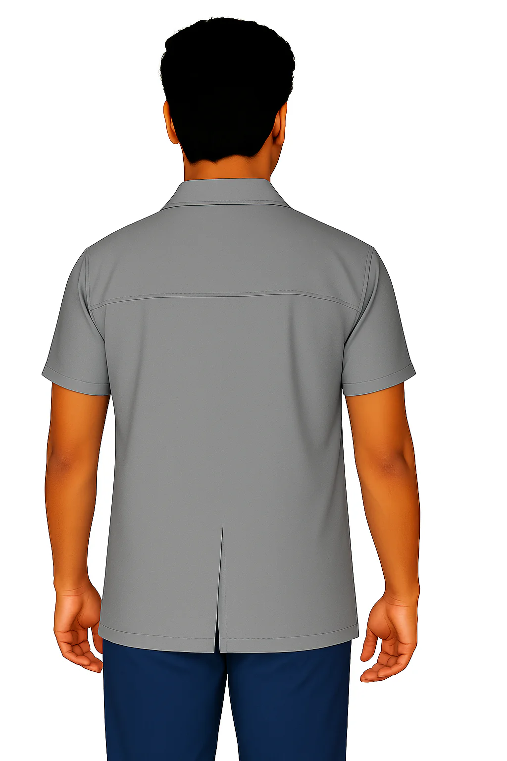 Lab Coat Unisex - Grey - Image 2