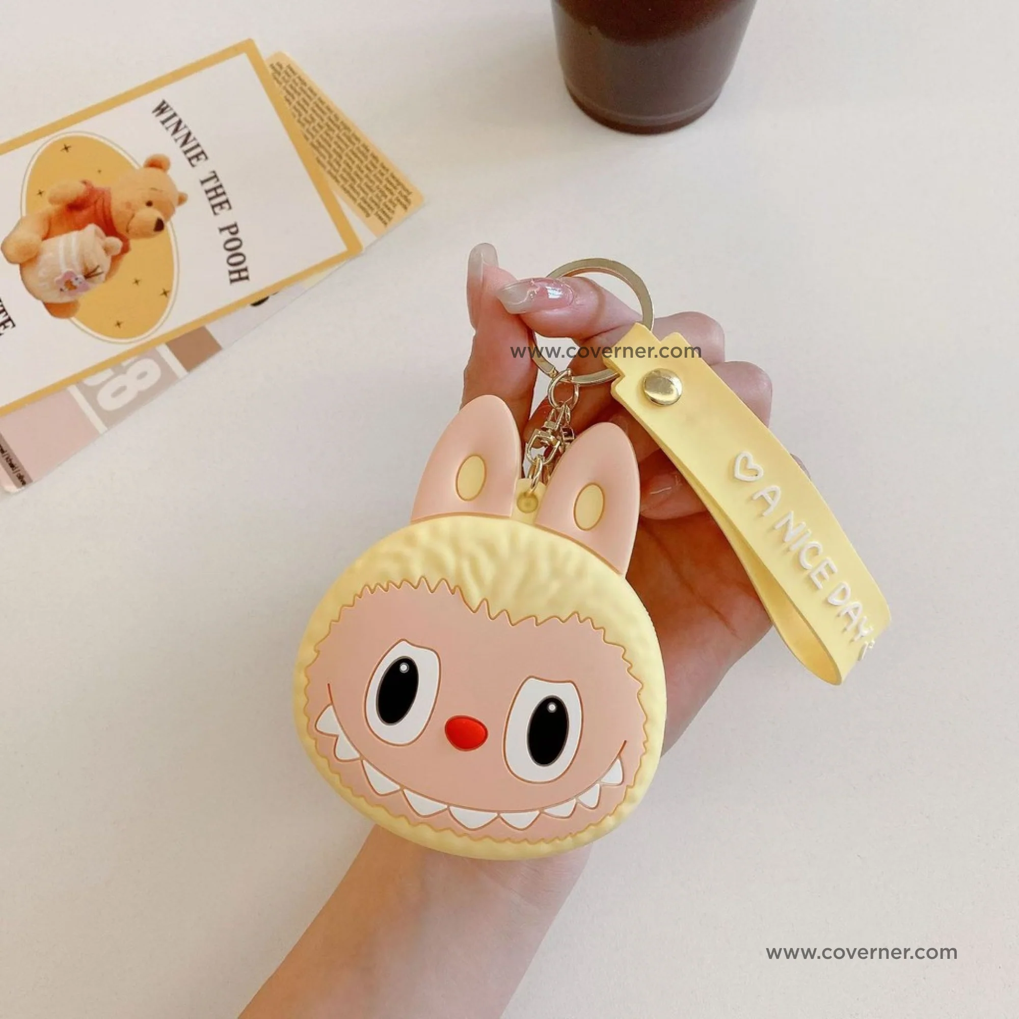 Labubu Silicone Purse Wallet & Cute Cartoon Mini Storage Bag - Strap Series BOOM - Image 11