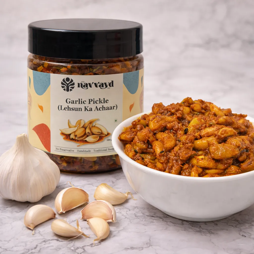 Lahsun ka Achaar | Garlic Pickle - Image 4