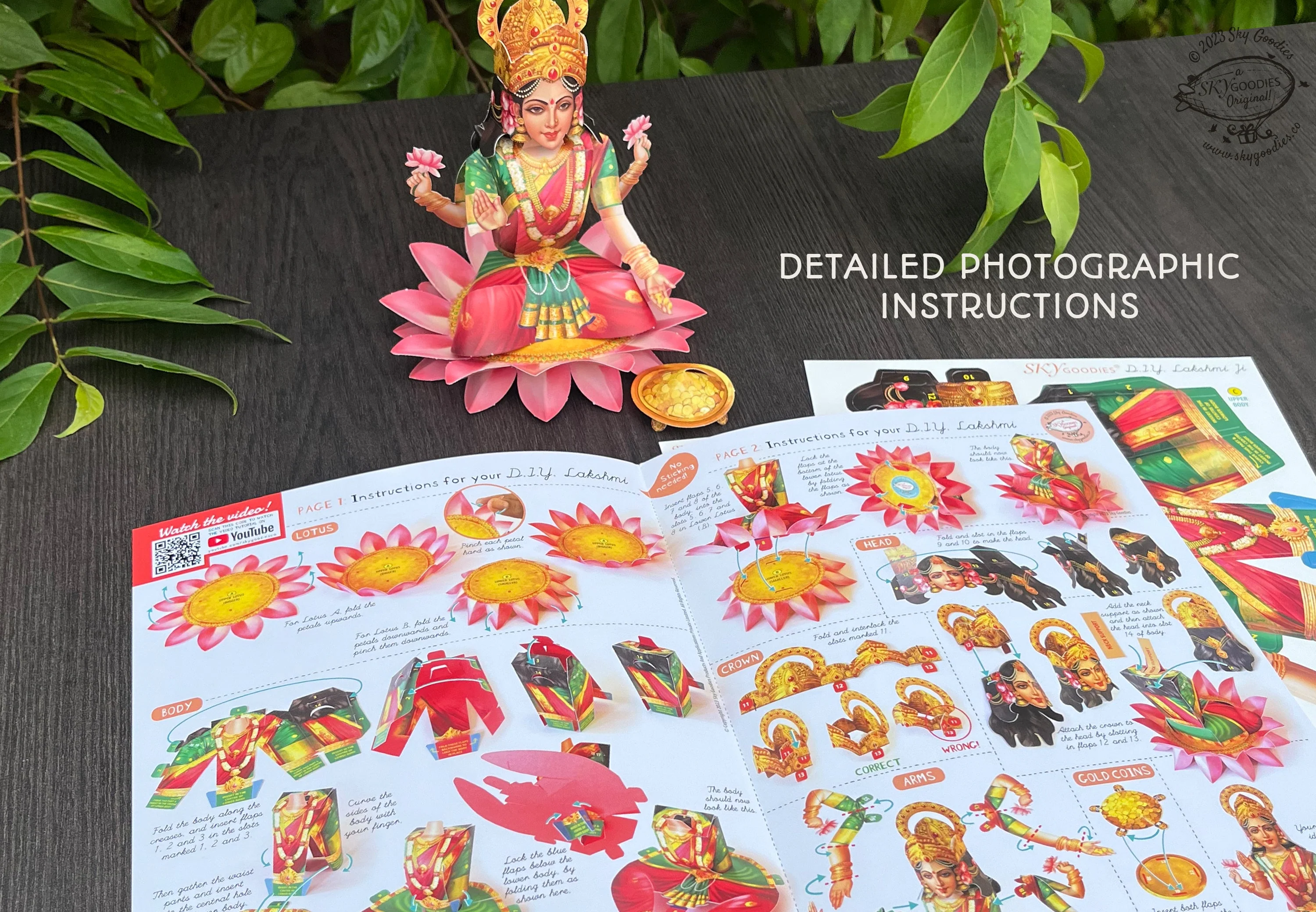 Lakshmi DIY Paper Craft Kit - Image 10