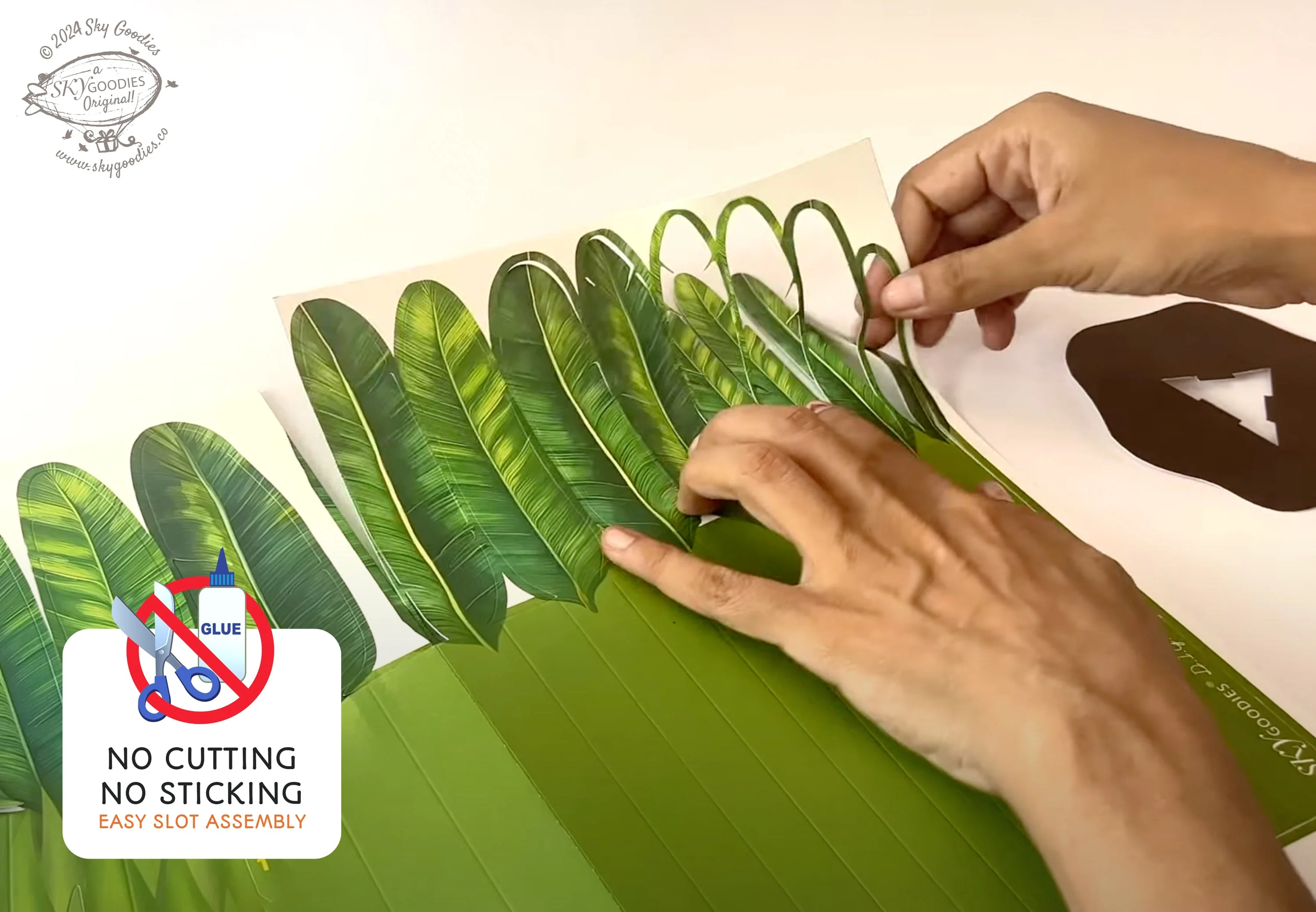 Lakshmi Pooja Decor Combo Saver - DIY Ganpati + Lakshmi + Mandir + 2 Banana Trees - Image 12