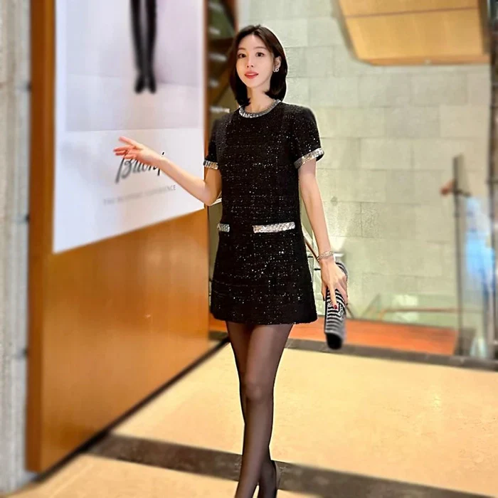 Lara Starry Sheath Dress - Image 2