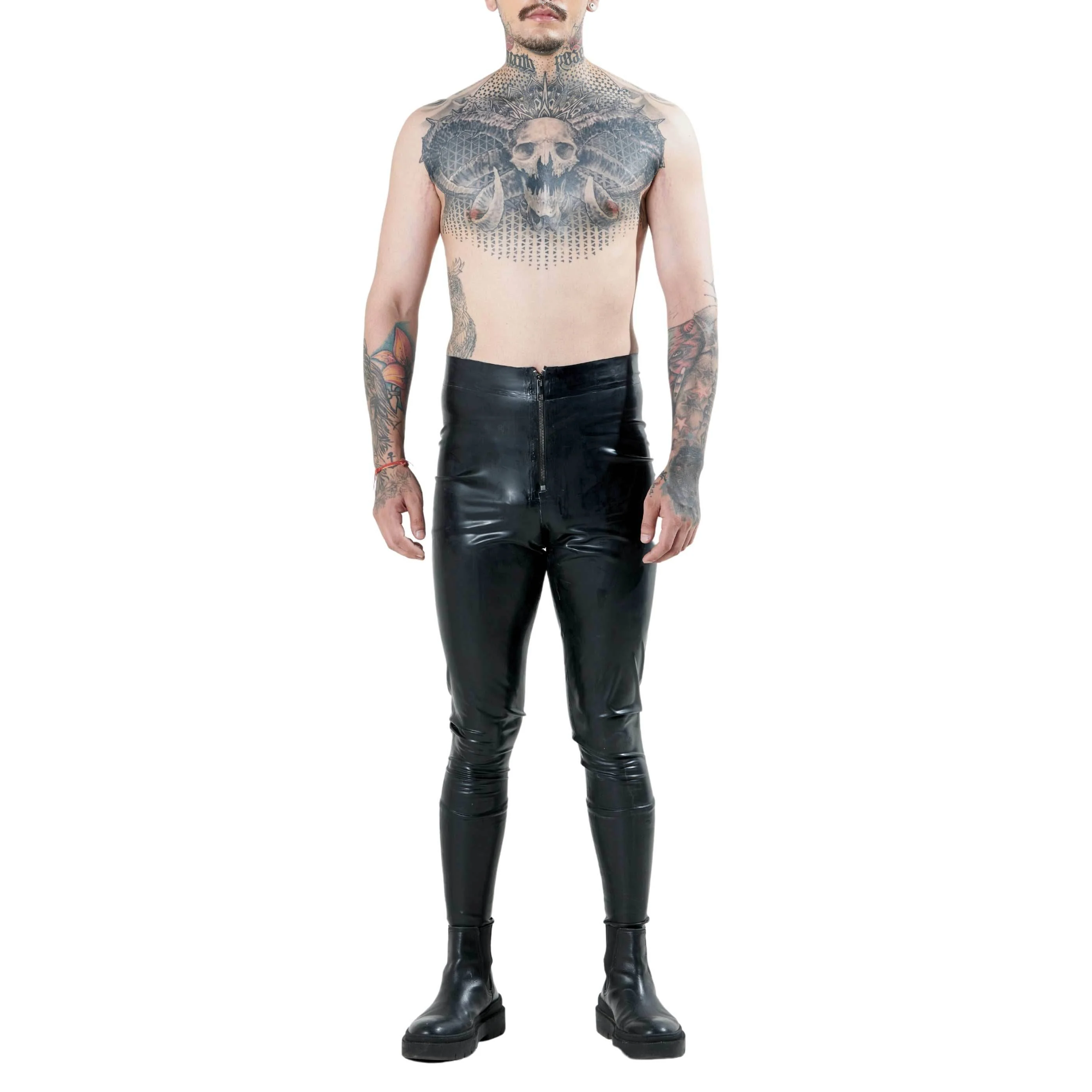 Latex Skinny Pants - Image 3