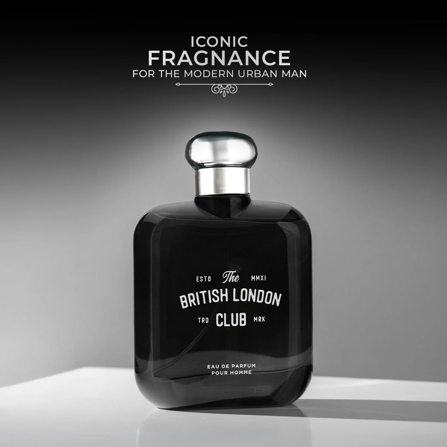Laurelle London The British London Club Black Perfume For Men 100ml - Image 2