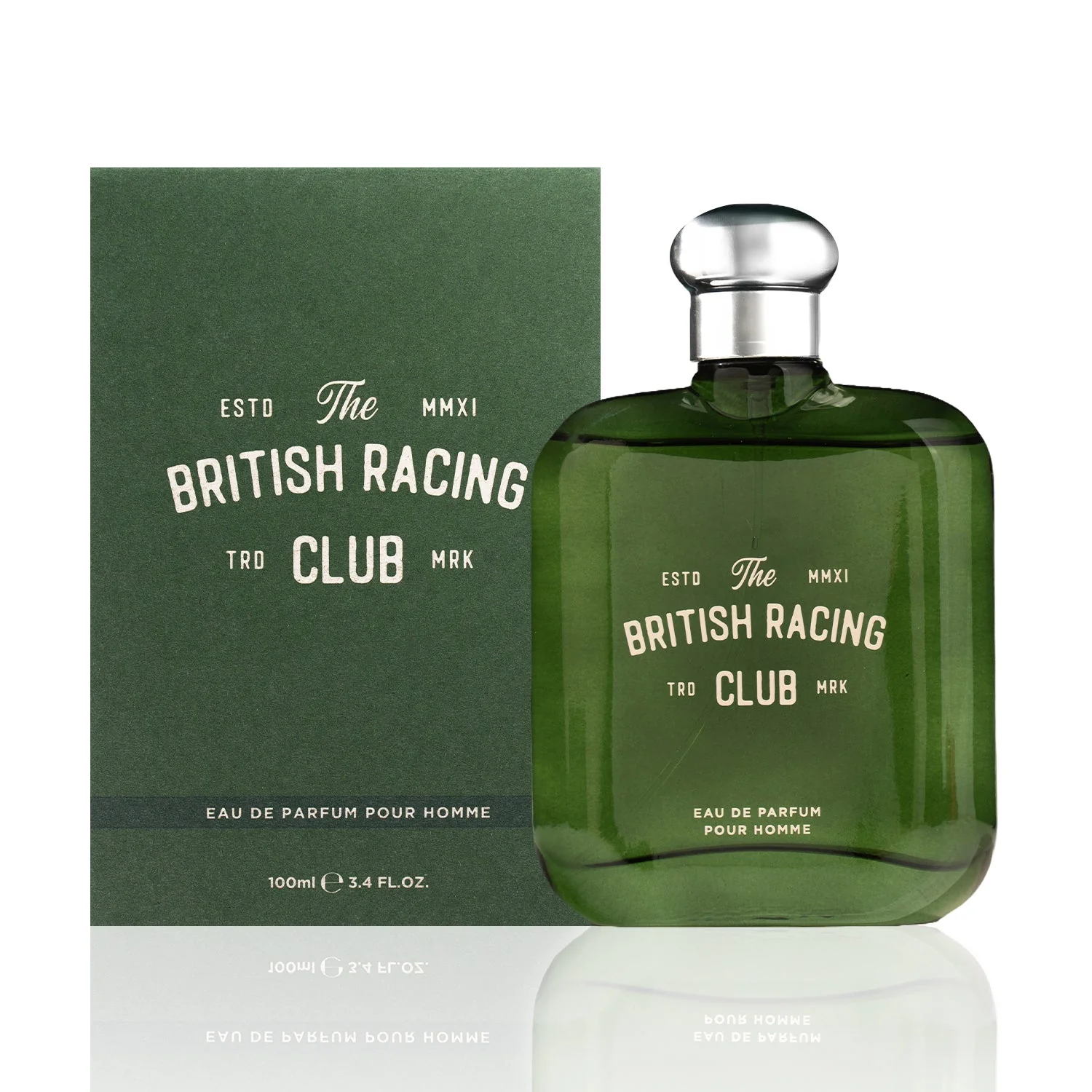 Laurelle London The British Racing Club Green Perfume For Men 100ml Pack Of 2 - Image 6