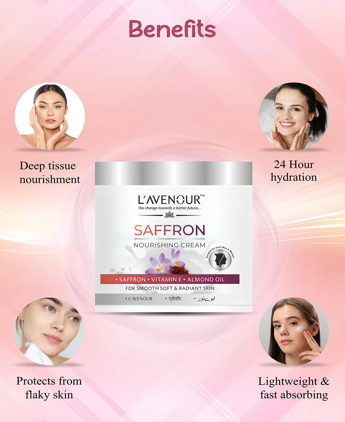 L'avenour Saffron Nourishing Cream - 100 ml - Image 3