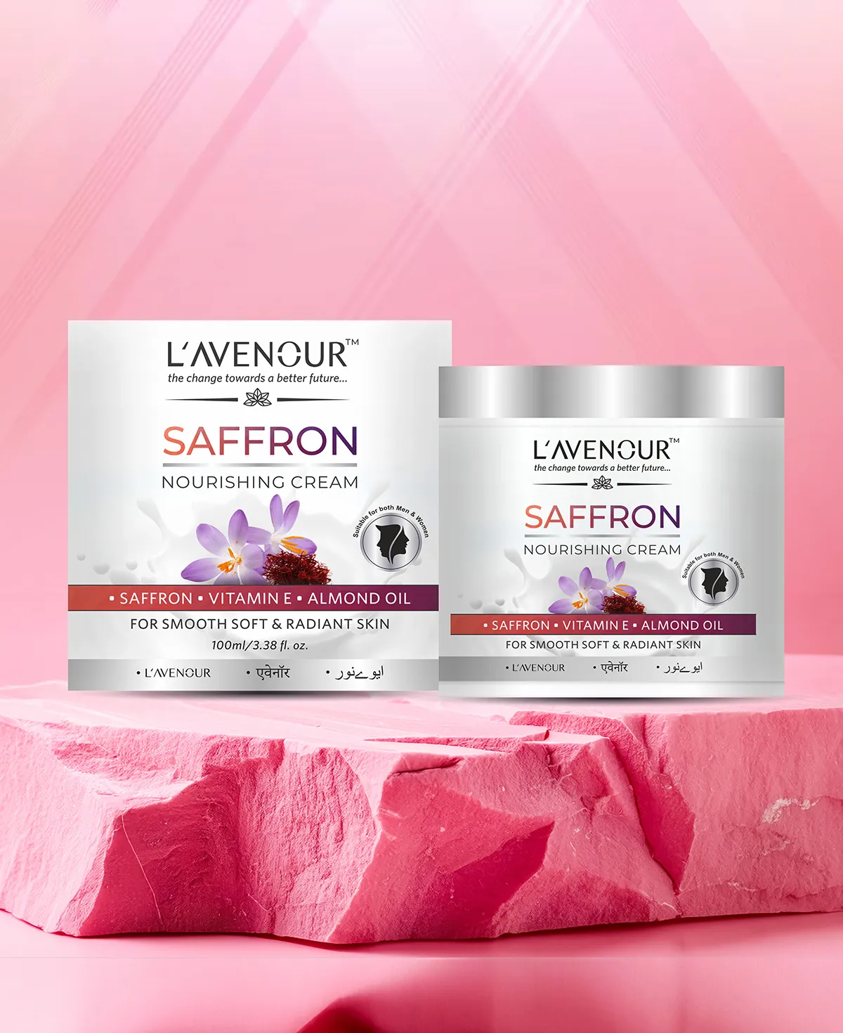 L'avenour Saffron Nourishing Cream - 100 ml - Image 9
