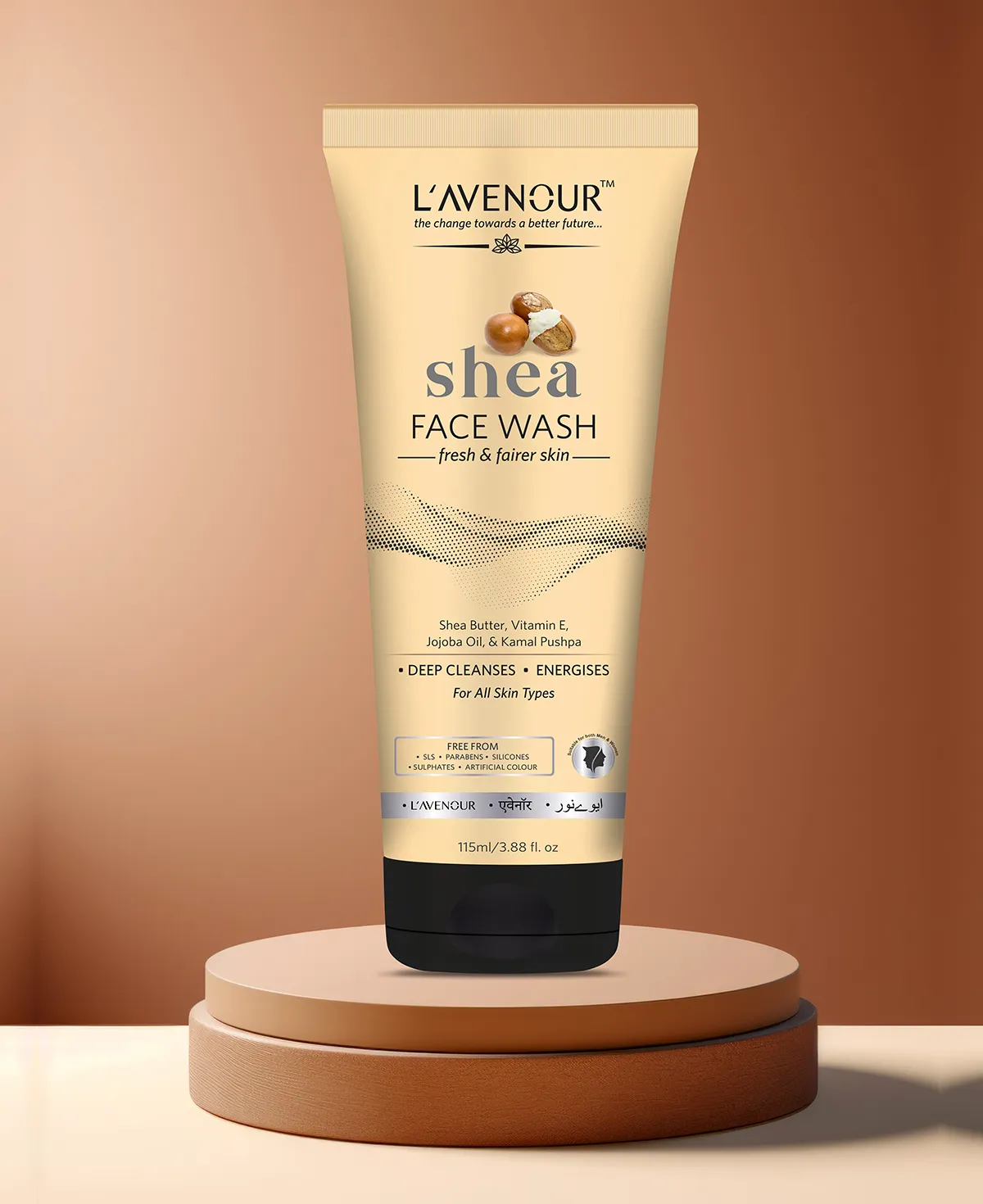 L'avenour Shea Face Wash - 115 ml
