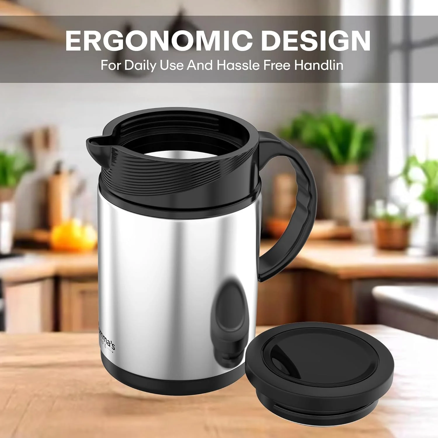 Leak-Proof Steel Insulated Tea Flask - Image 4