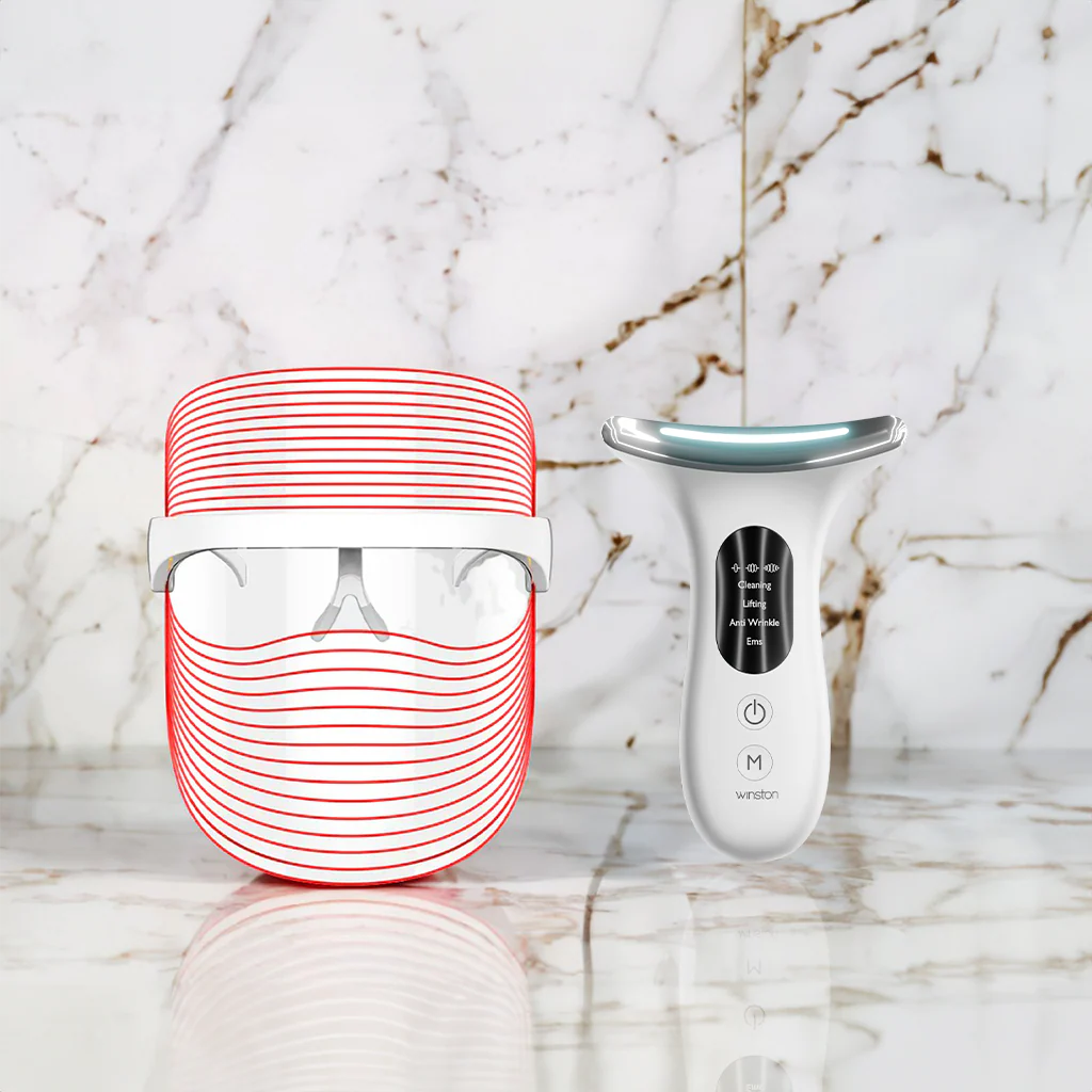 LED Face Mask & Skin Lift Device Combo - Image 9