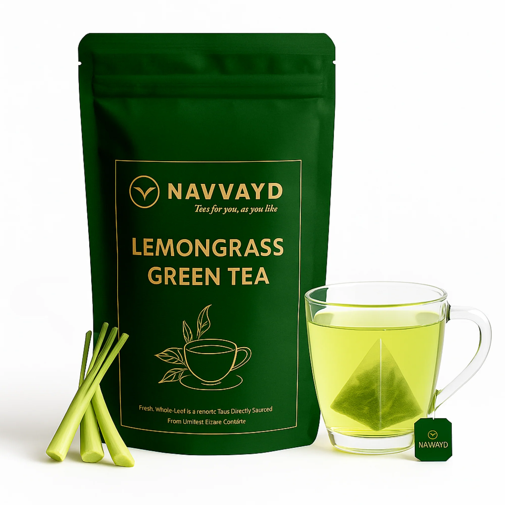 Lemongrass Green Tea - Teabags - Image 6