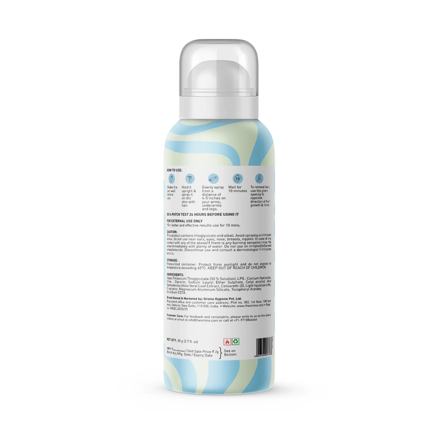 Lemongrass Hair Removal Spray - Image 10
