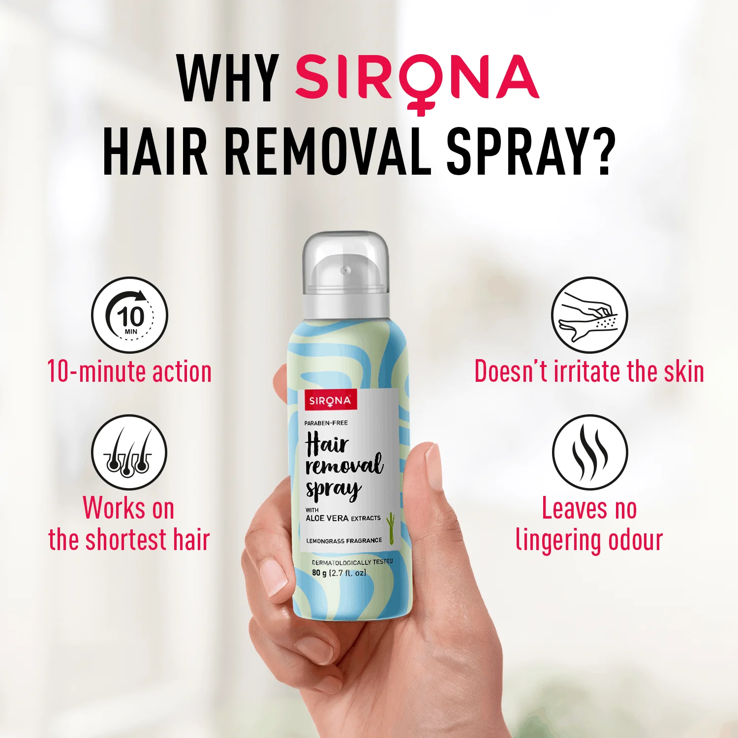 Lemongrass Hair Removal Spray - Image 8