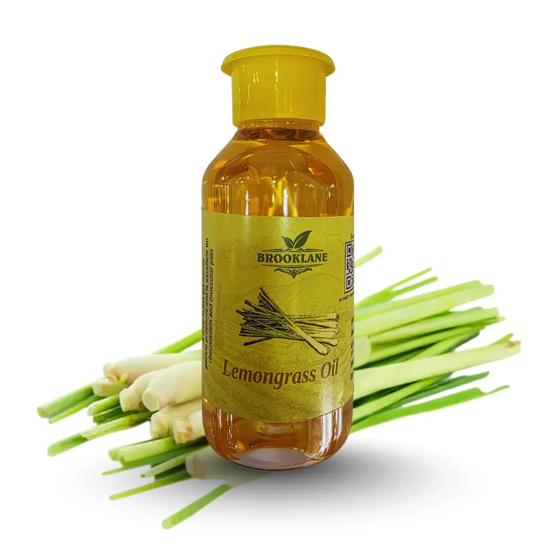 Lemongrass Oil – Fresh, Pure, 100ml - Image 4