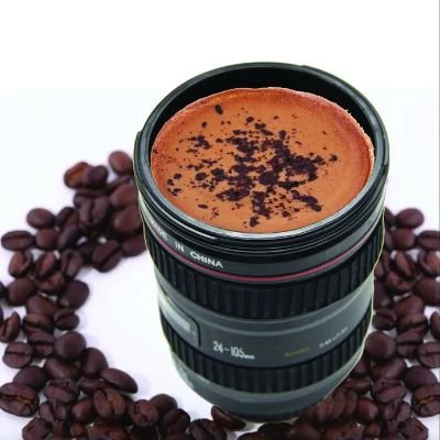 LensBrew: DSLR Camera Lens Coffee Mug with Lid & Stainless Steel Insulated Interior for Hot & Cold Drinks - Image 6