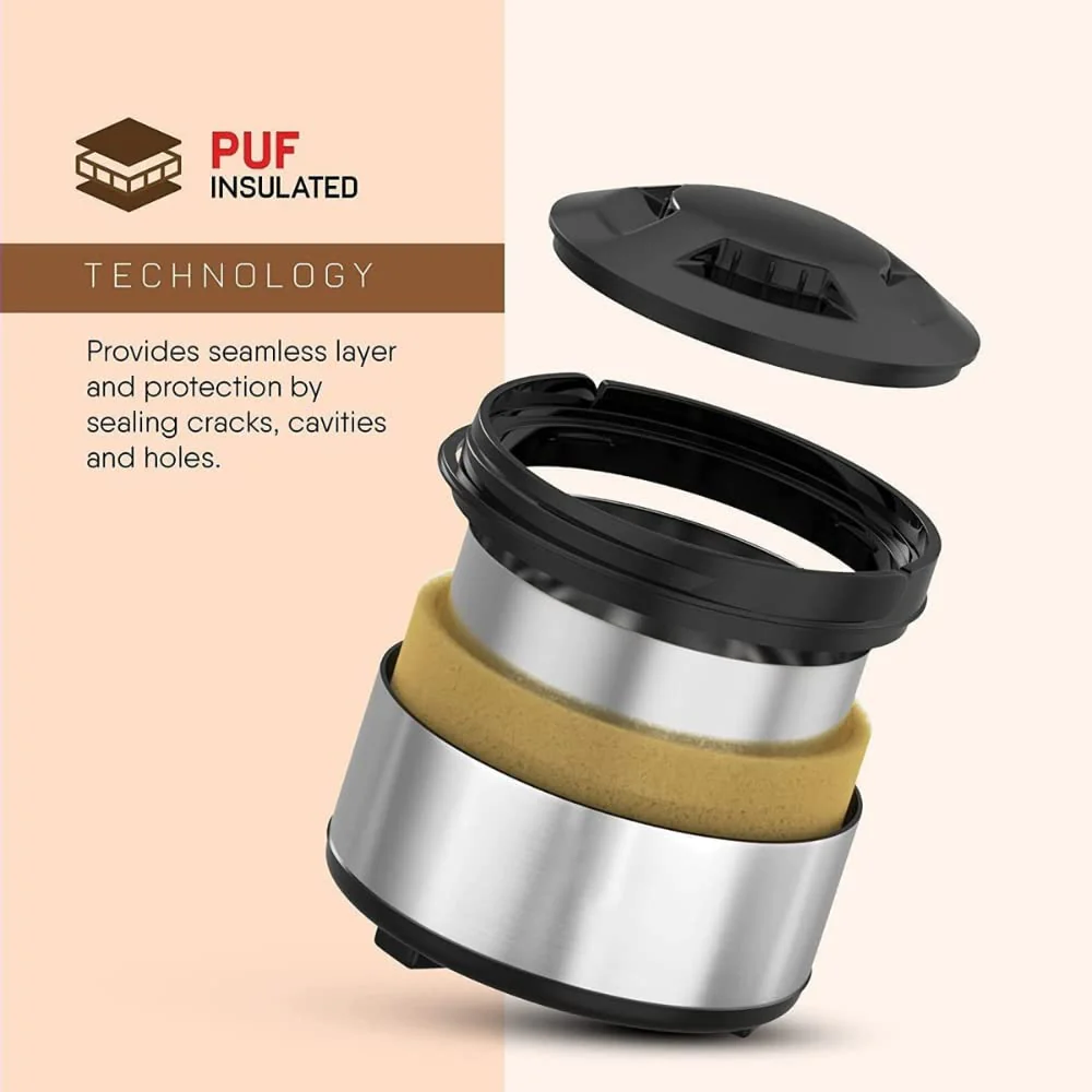 Leo Stainless Steel Roti Casserole – Hot & Fresh - Image 3