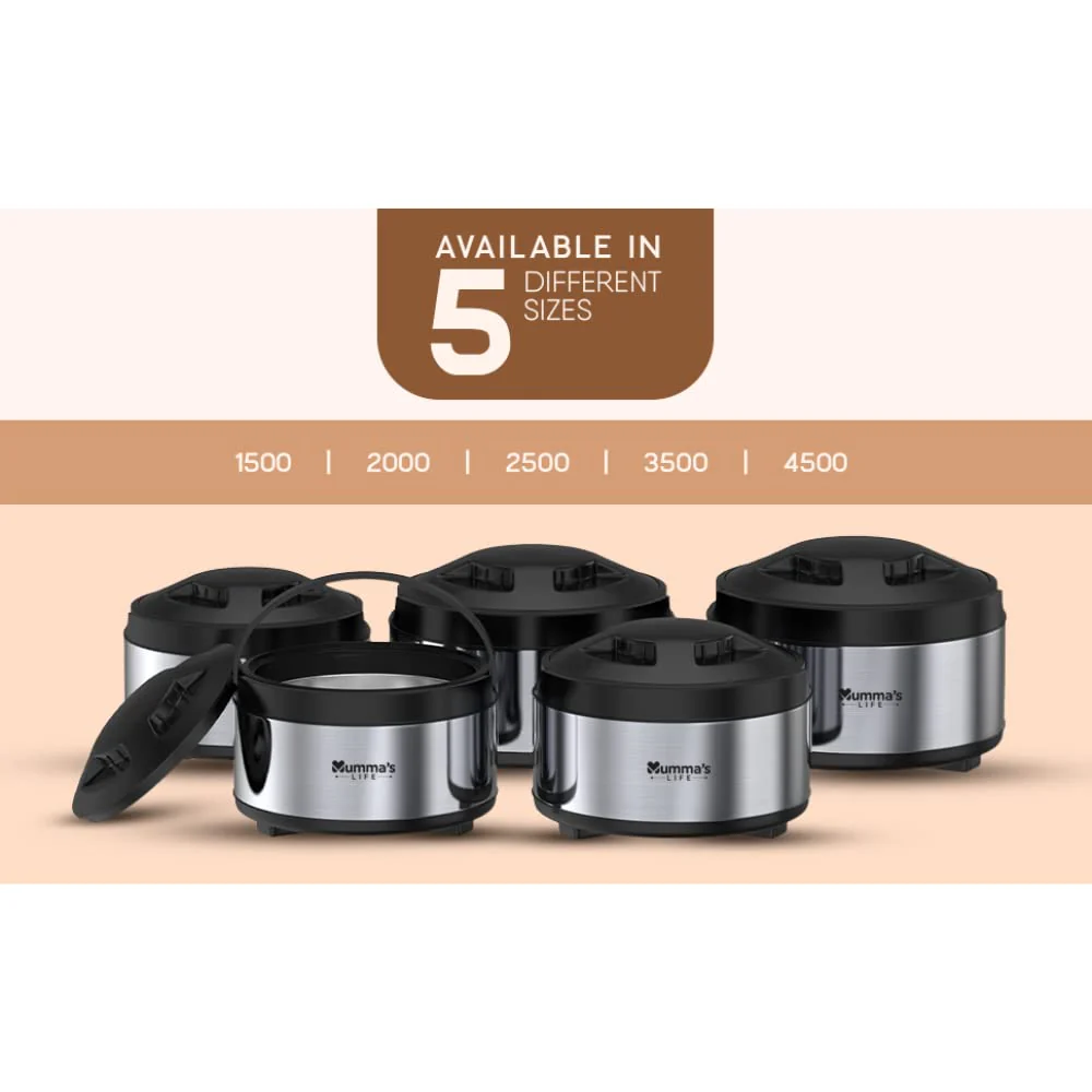 Leo Stainless Steel Roti Casserole – Hot & Fresh - Image 6