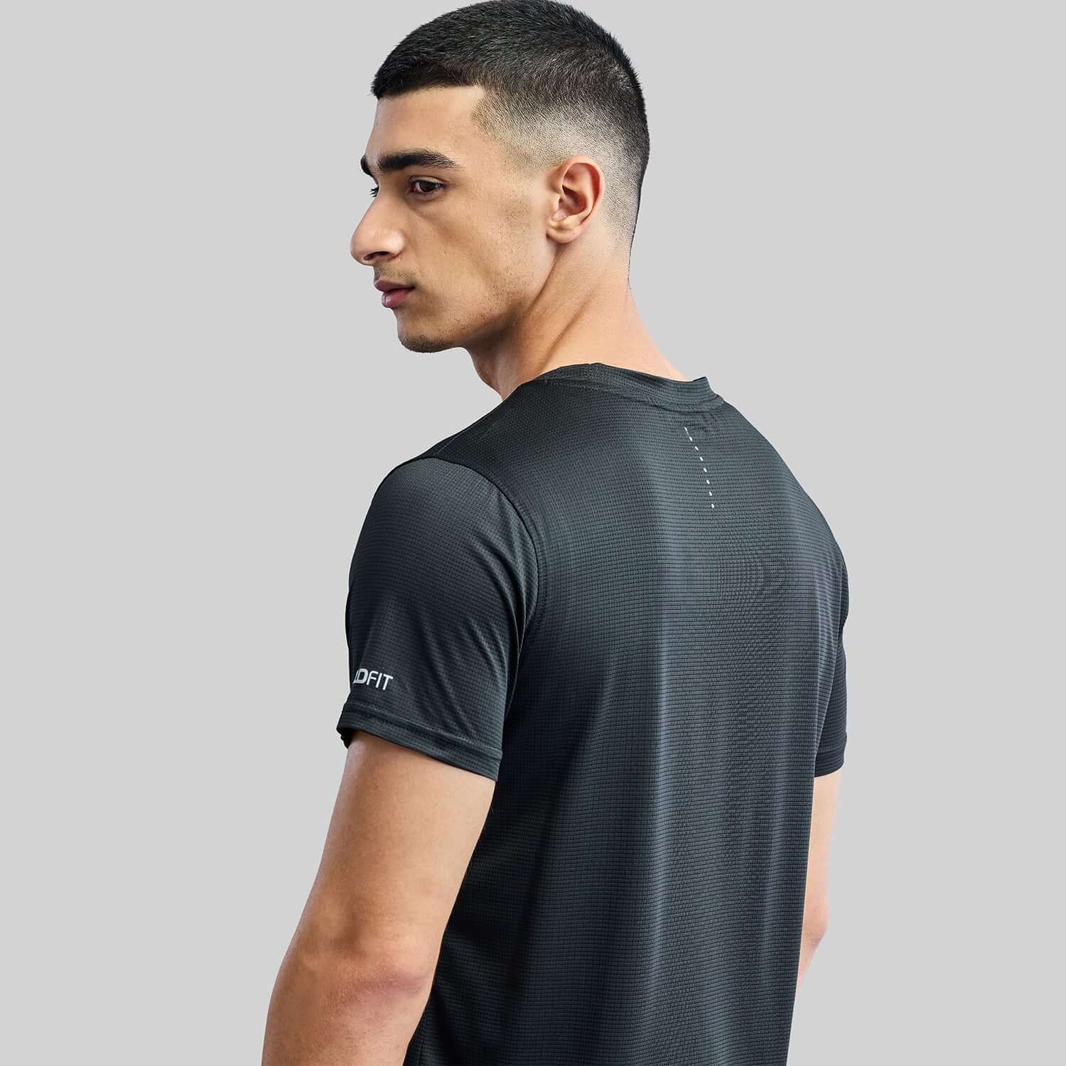 Level Up Mens Tee - Black - Image 5