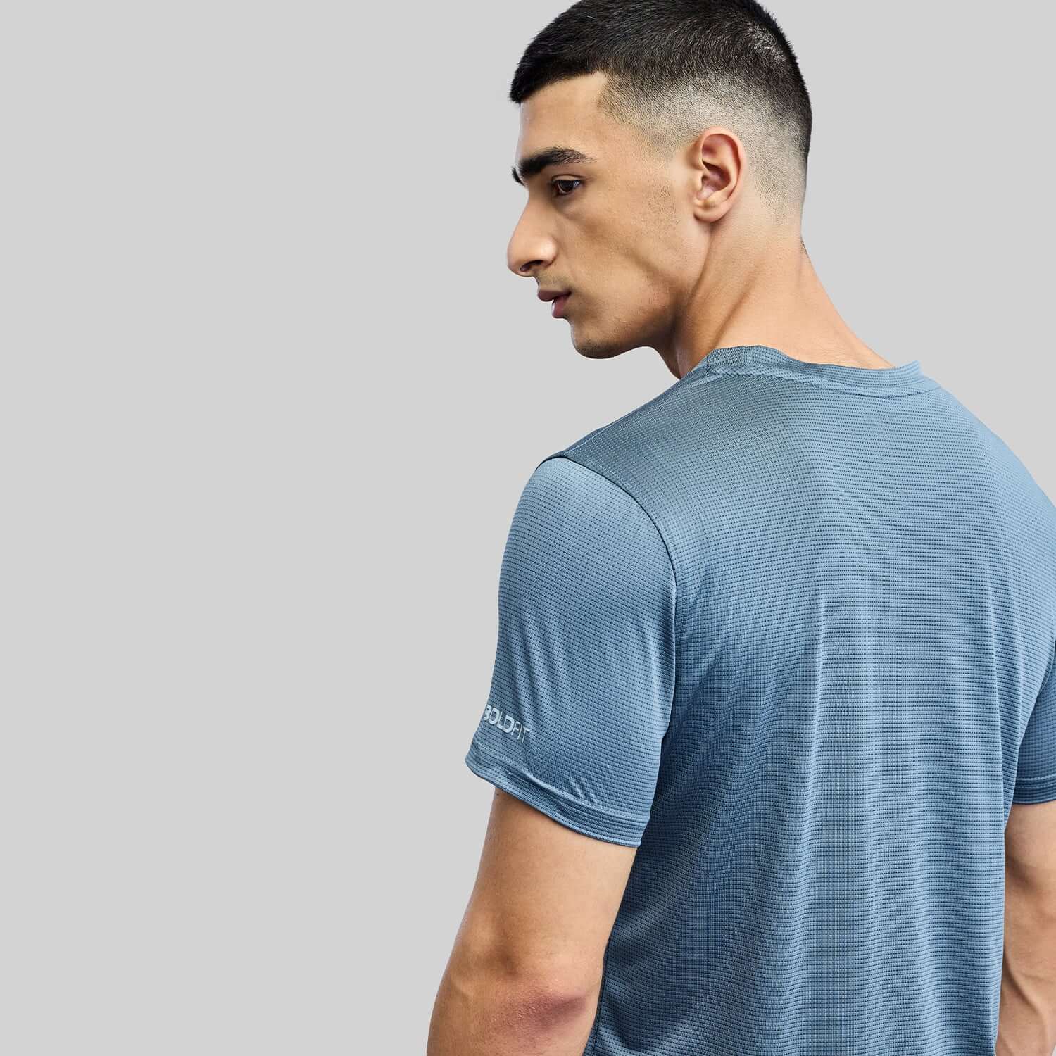 Level Up Mens Tee - Grey - Image 4