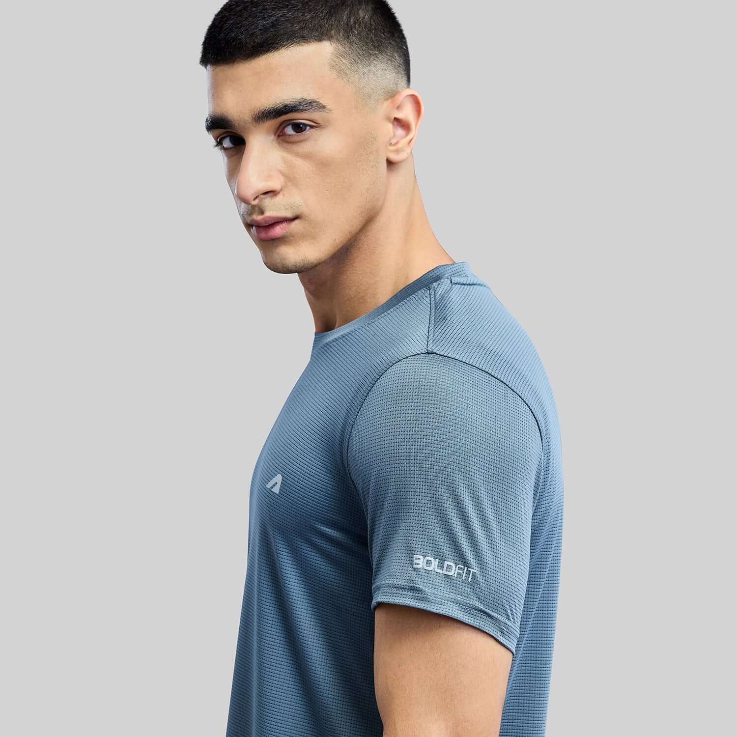 Level Up Mens Tee - Grey - Image 6