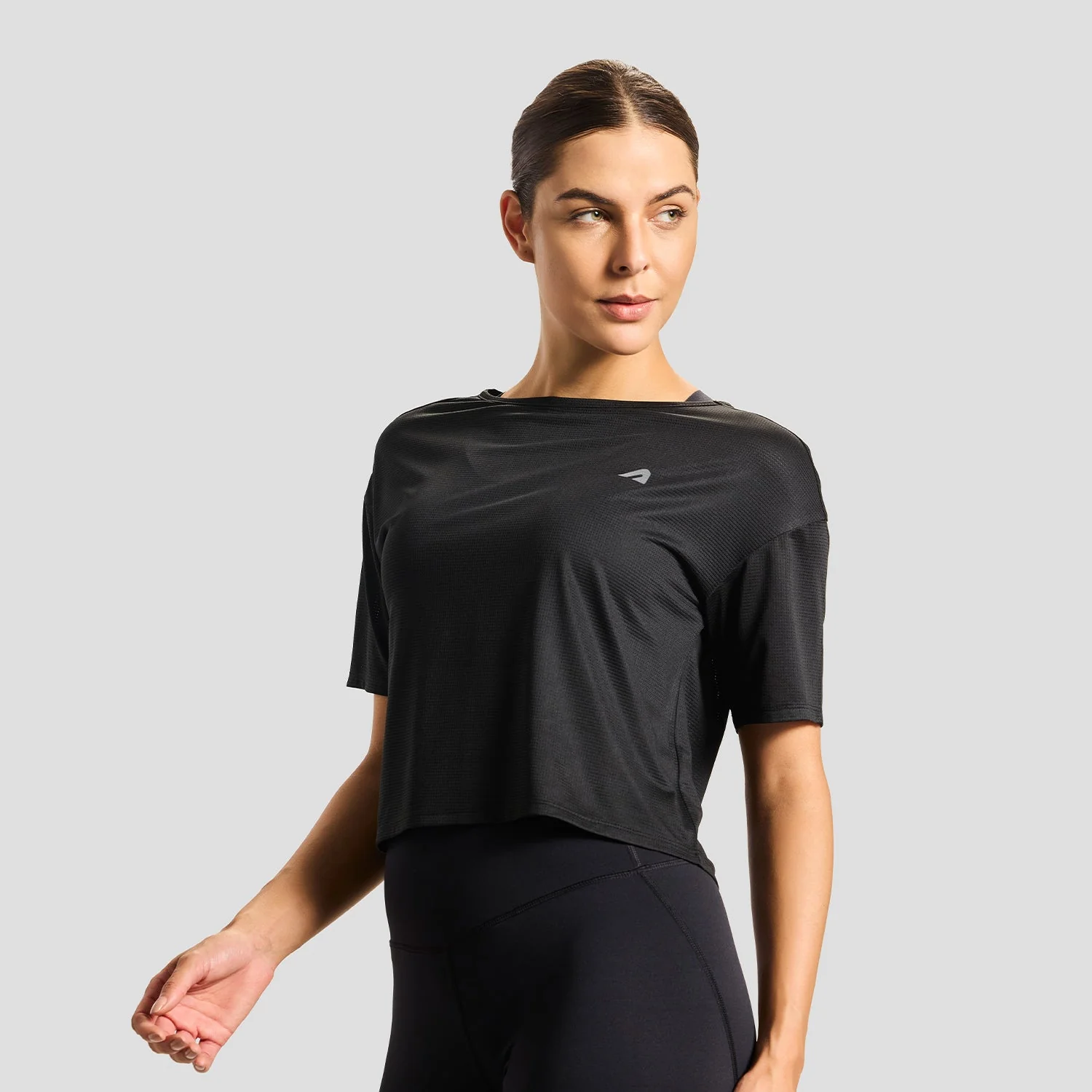 Level Up Womens Tee - Black - Image 5