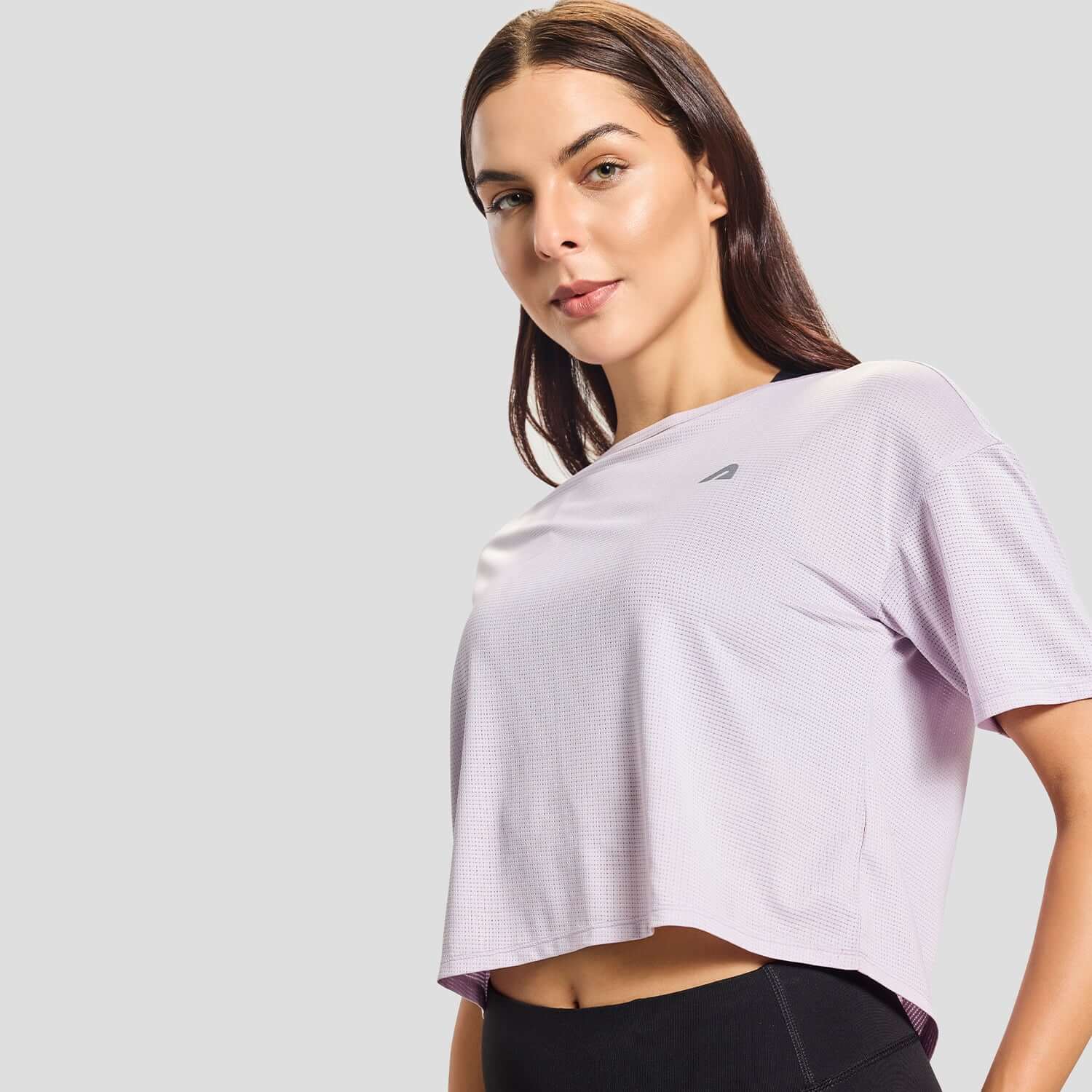 Level Up Womens Tee - Lilac - Image 3