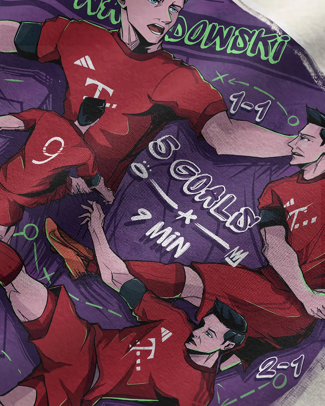 Lewandowski Five-peat T-shirt - Image 5