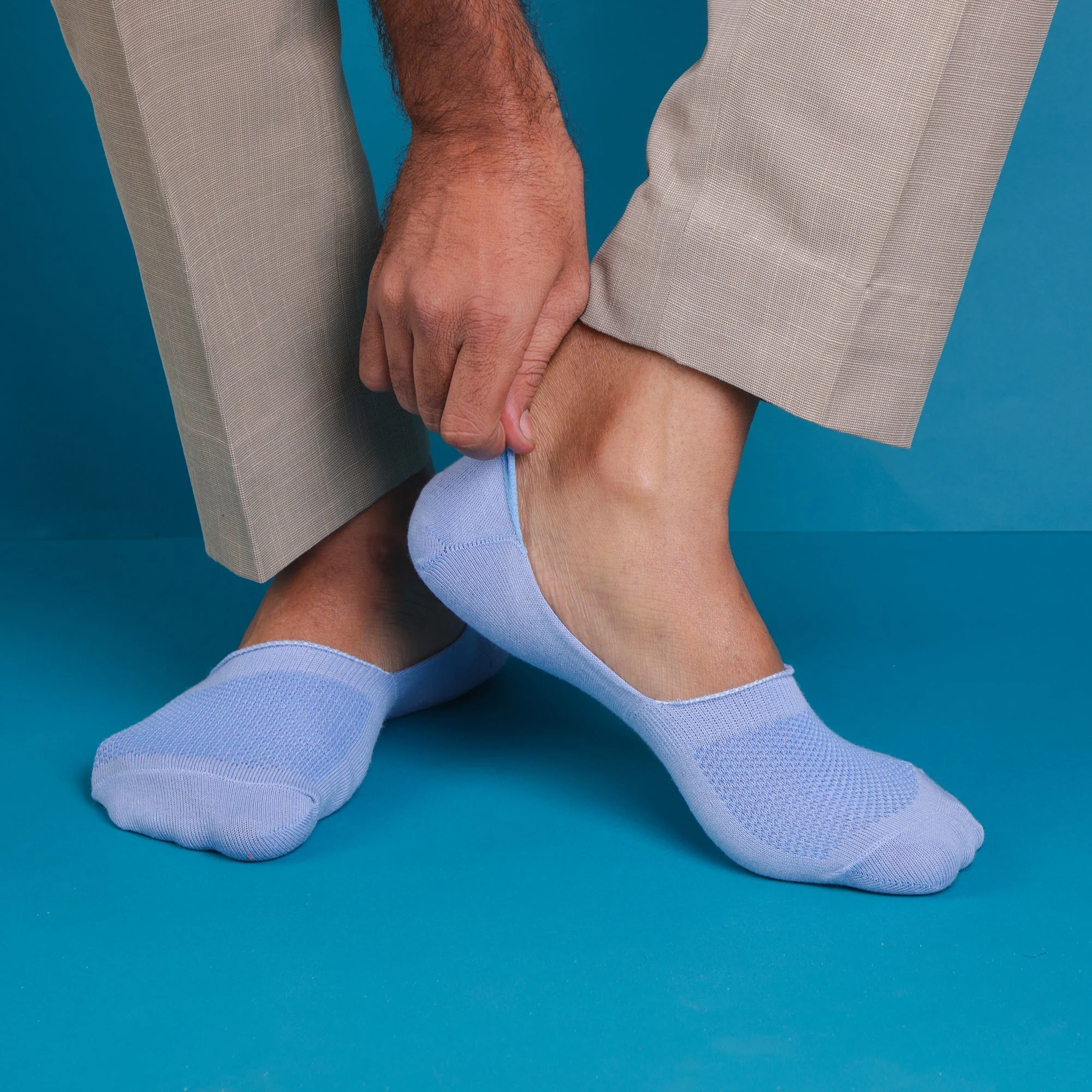 LIGHT BLUE- NO-SLIP LOAFER - Image 2