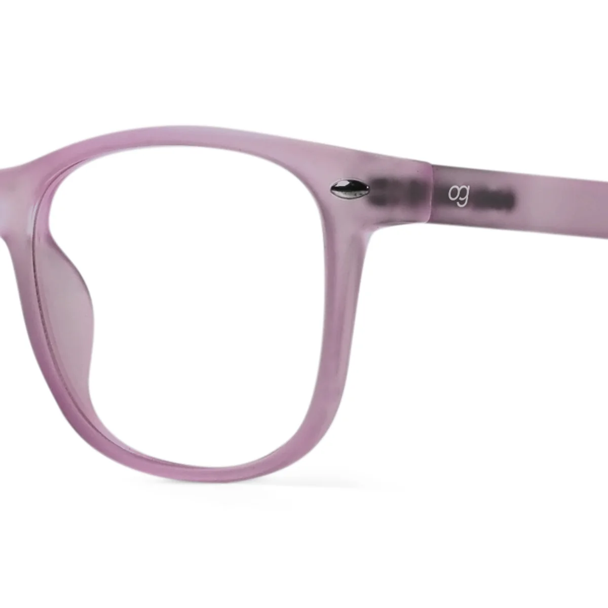 Light Coral Wayfarer Blue Screen Glasses - Image 2