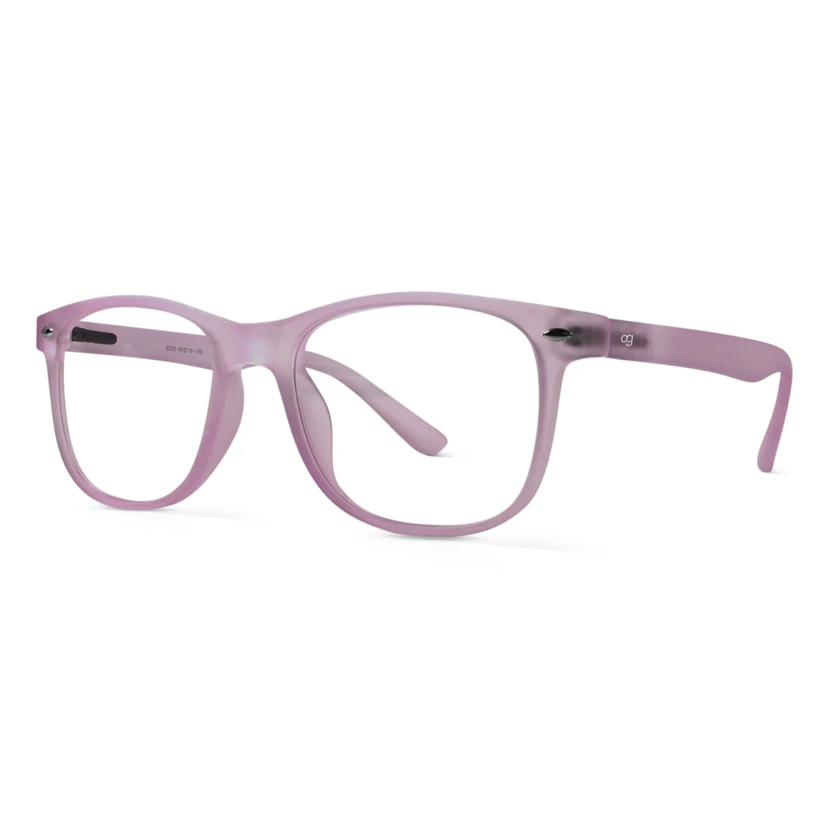 Light Coral Wayfarer Blue Screen Glasses - Image 4