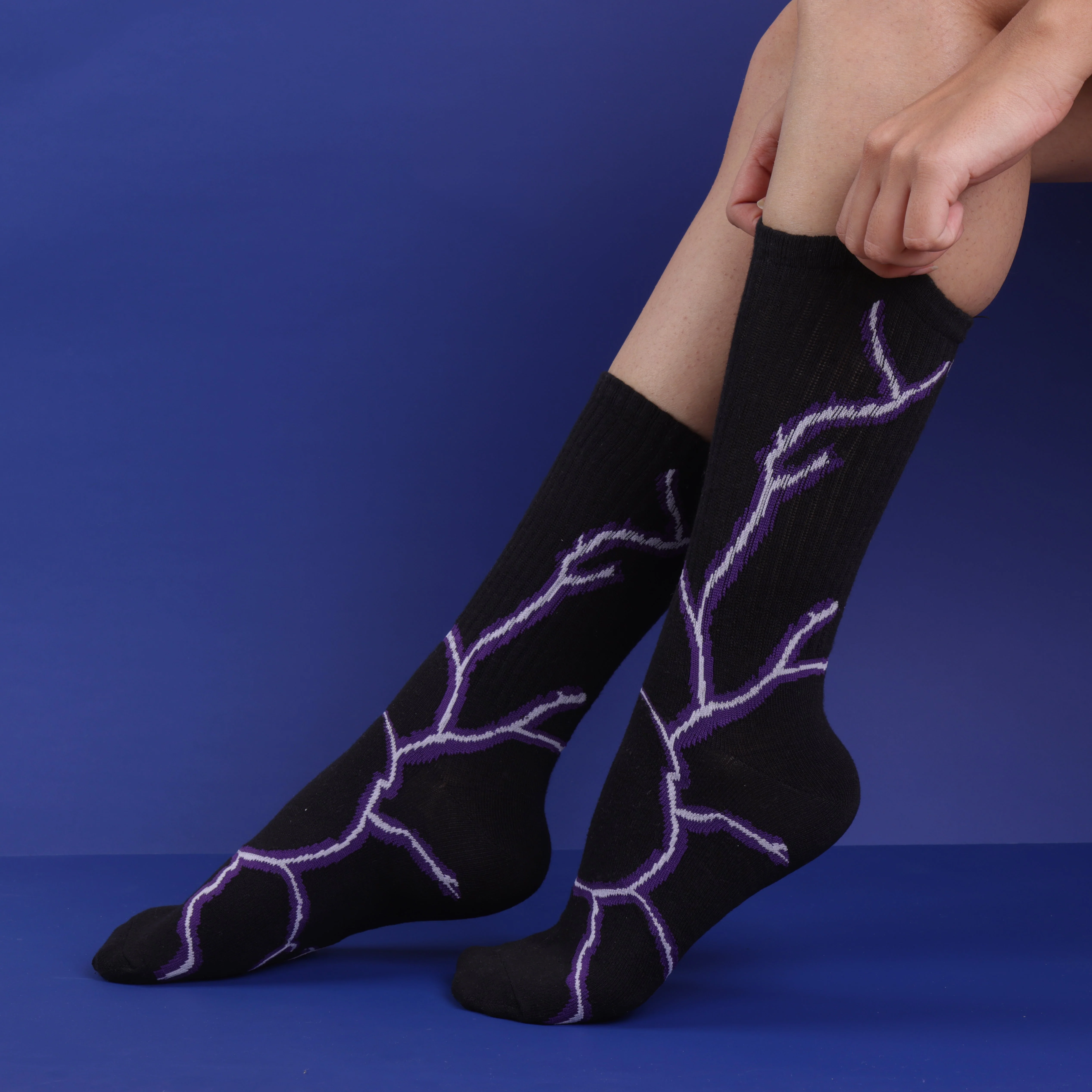 LIGHTNING EDITION- BLACK - PURPLE LIGHT - Image 2