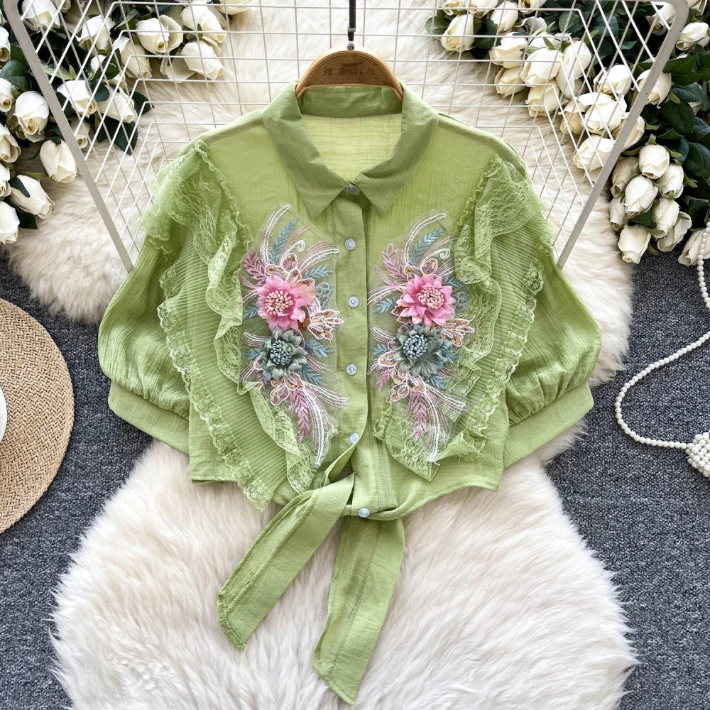 Lilian Embroidered Blouse - Image 5