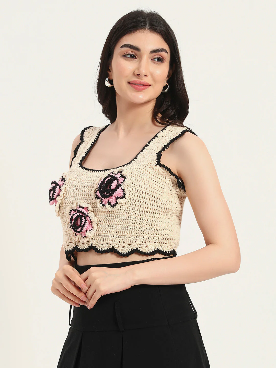 Lilly Loop Crochet Handmade Top - Image 4