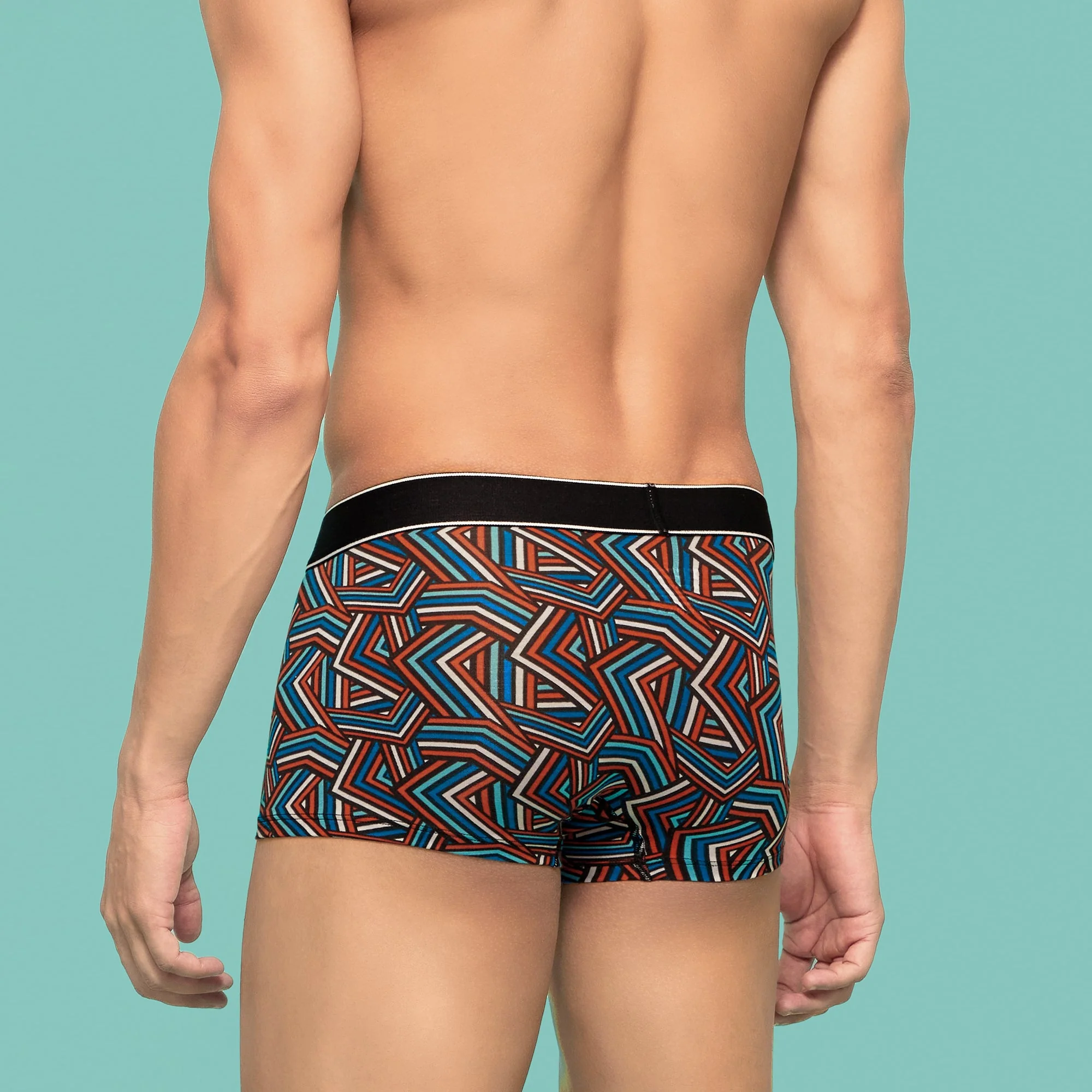 Linea Modal Trunks Red White Cocktail - Image 6