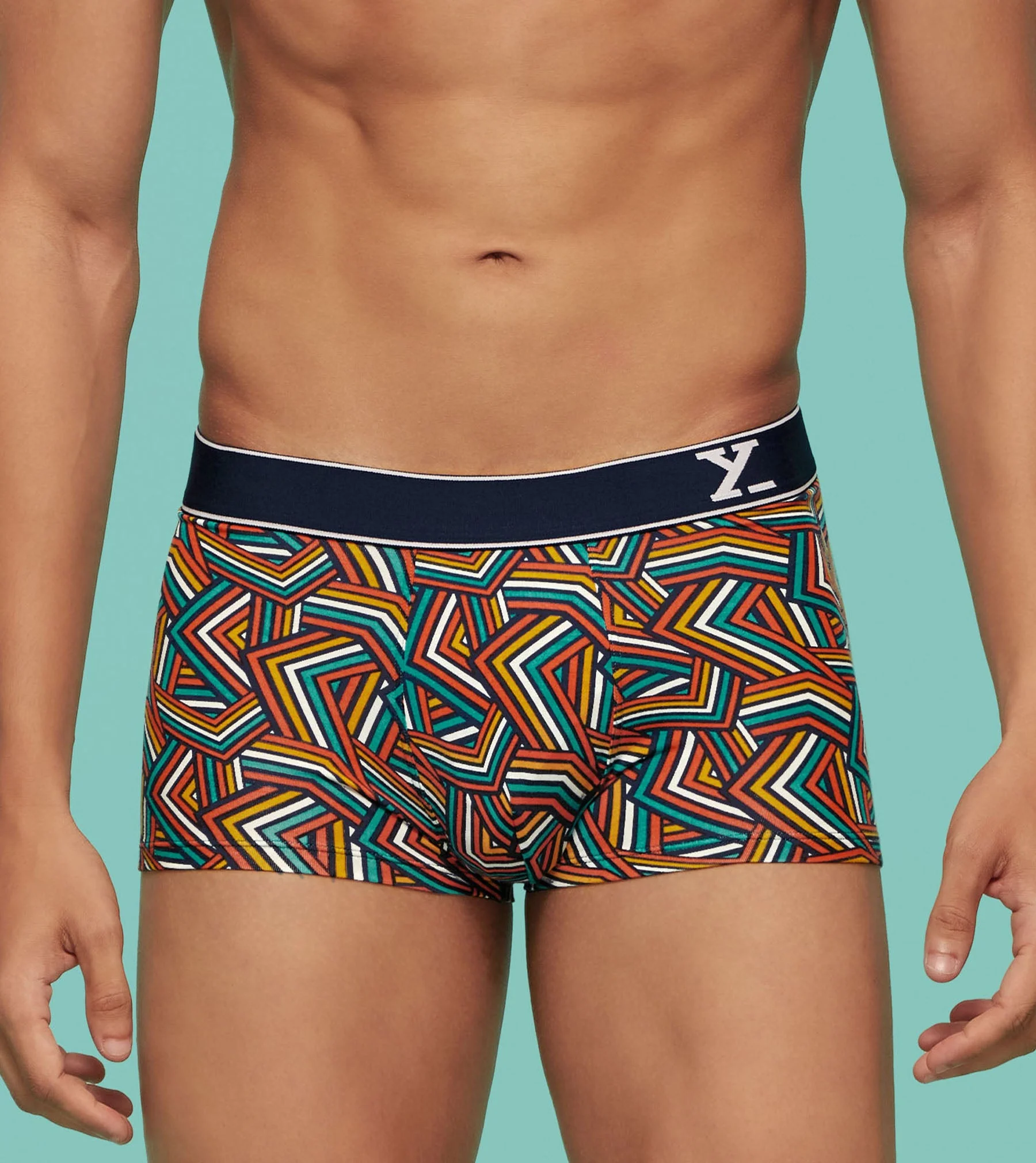 Linea Modal Trunks Yellow Black Cocktail - Image 2