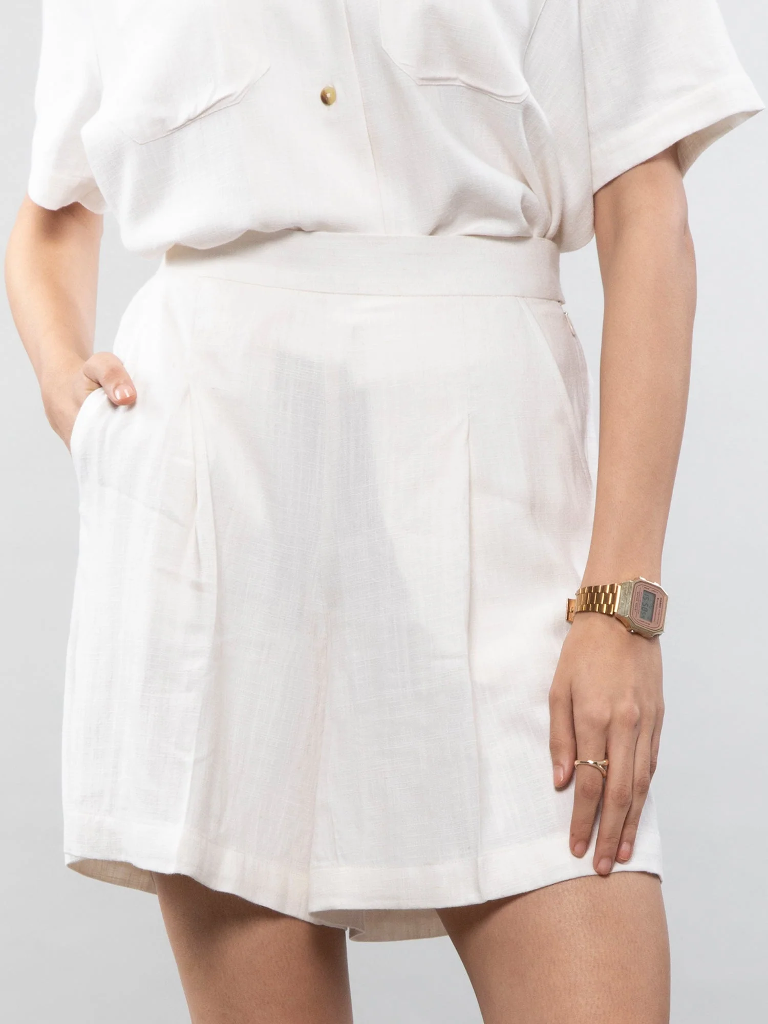 Linen shorts - Image 23