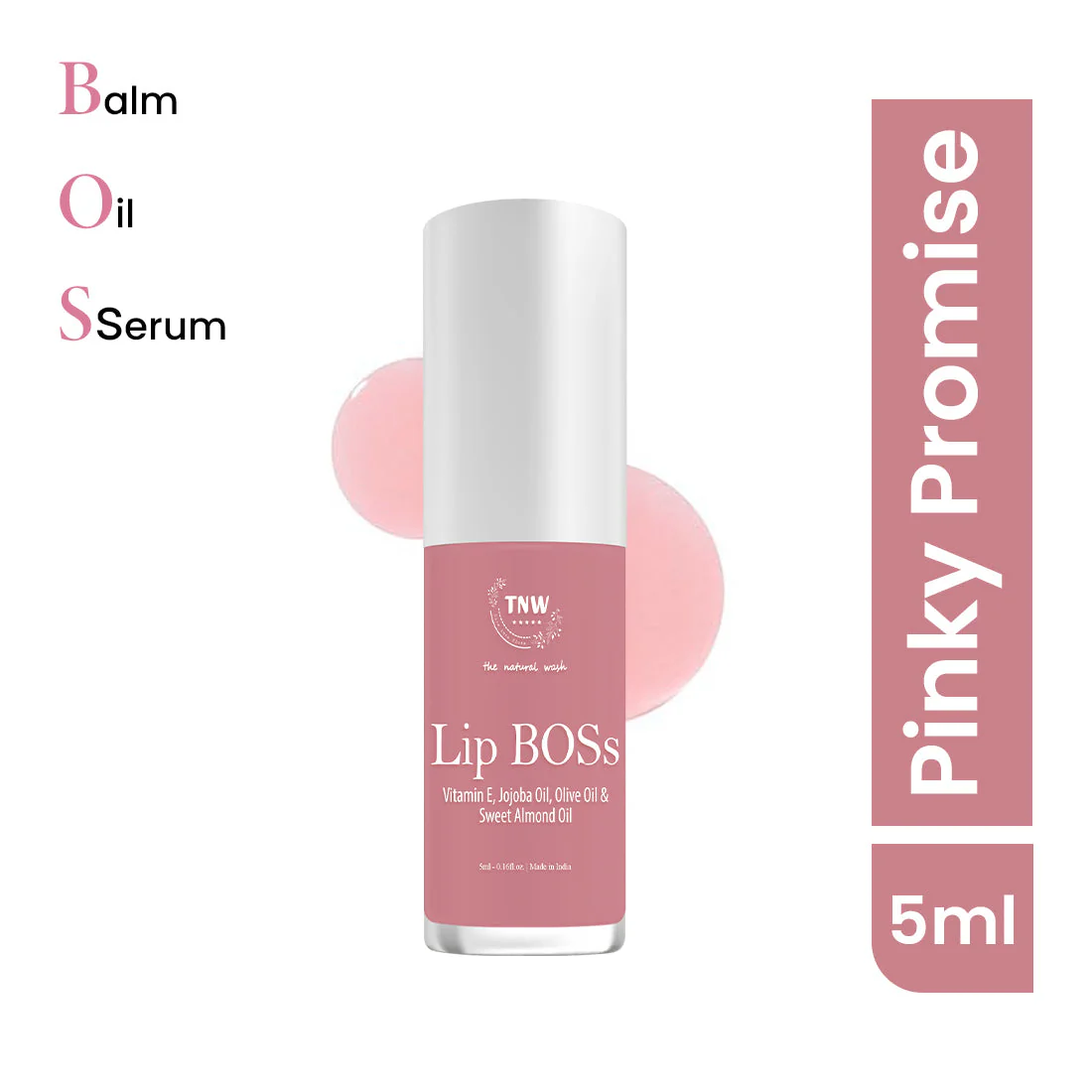 Lip Boss Lip Gloss - Pinky promise(01) | Ultra-lightweight | Stunning Colour | Long-Lasting Shine (SC) - Image 10